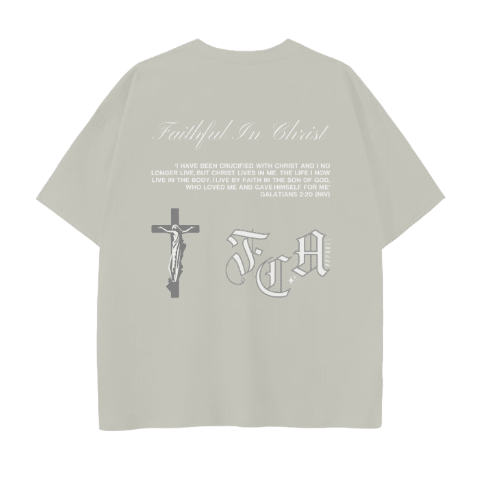 FRUIT OF THE SPIRIT Drop Shoulder T-Shirt - Faith, Can Apparel