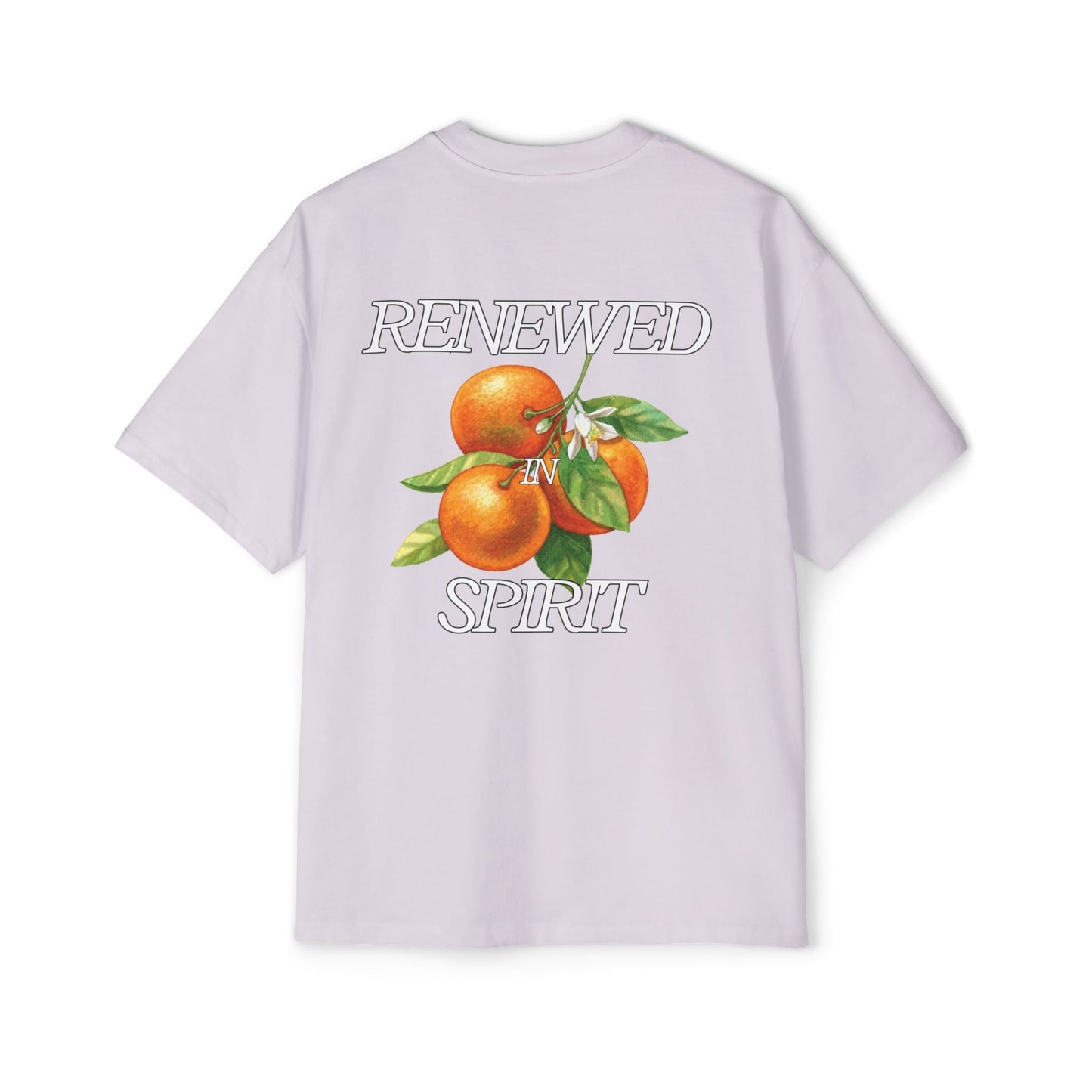 JESUS LEADS US TO NEW LIFE Men's Heavy Oversized Cotton T-Shirt - Faith, Can Apparel