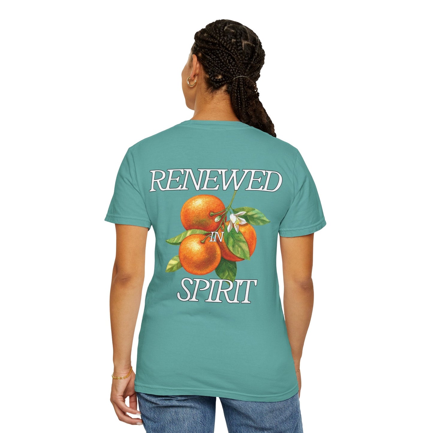 JESUS LEADS US TO NEW LIFE Women's Ring Spun Cotton T-Shirt - Faith, Can Apparel