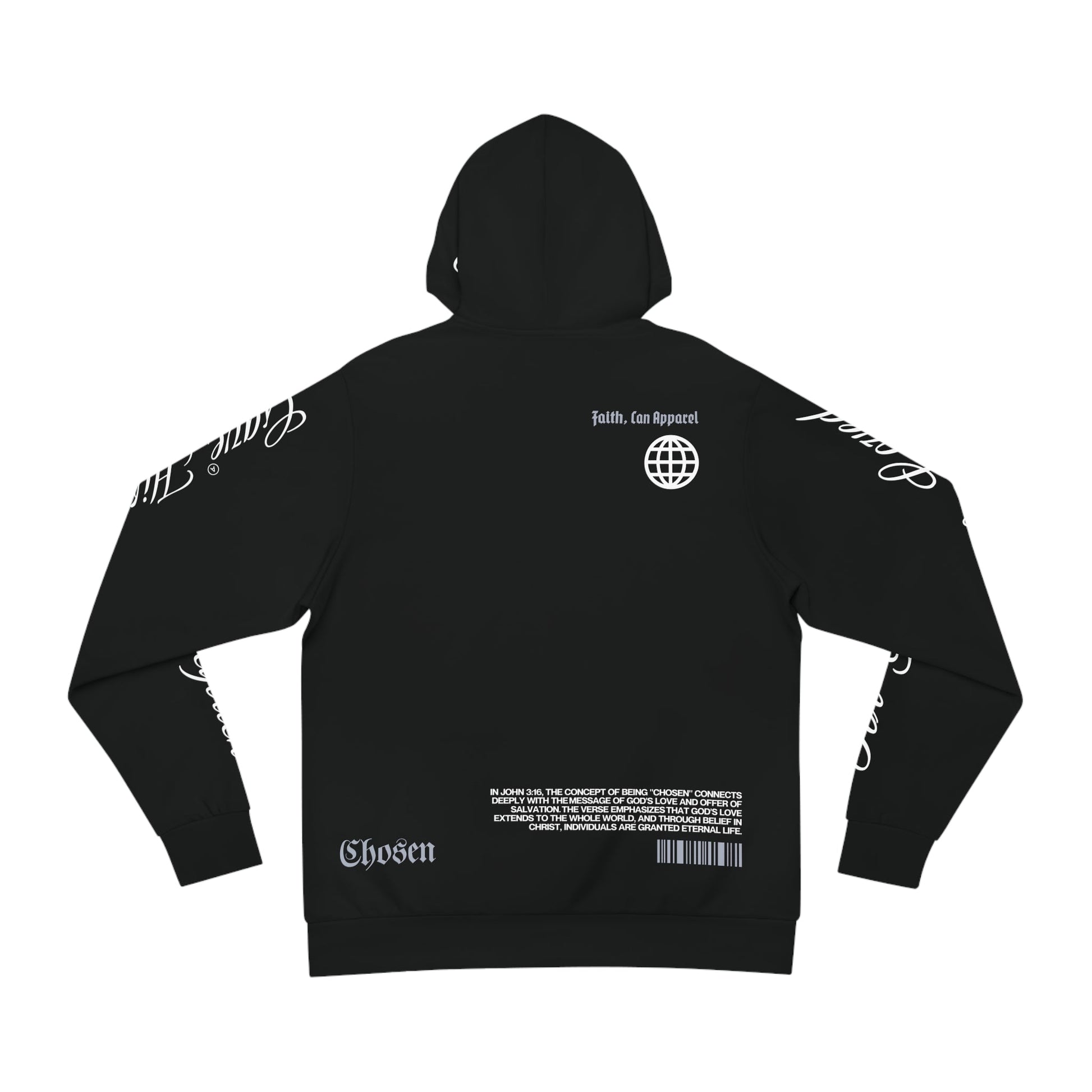 JOHN 3:16 Heavy Unisex Hoodie - Faith, Can Apparel