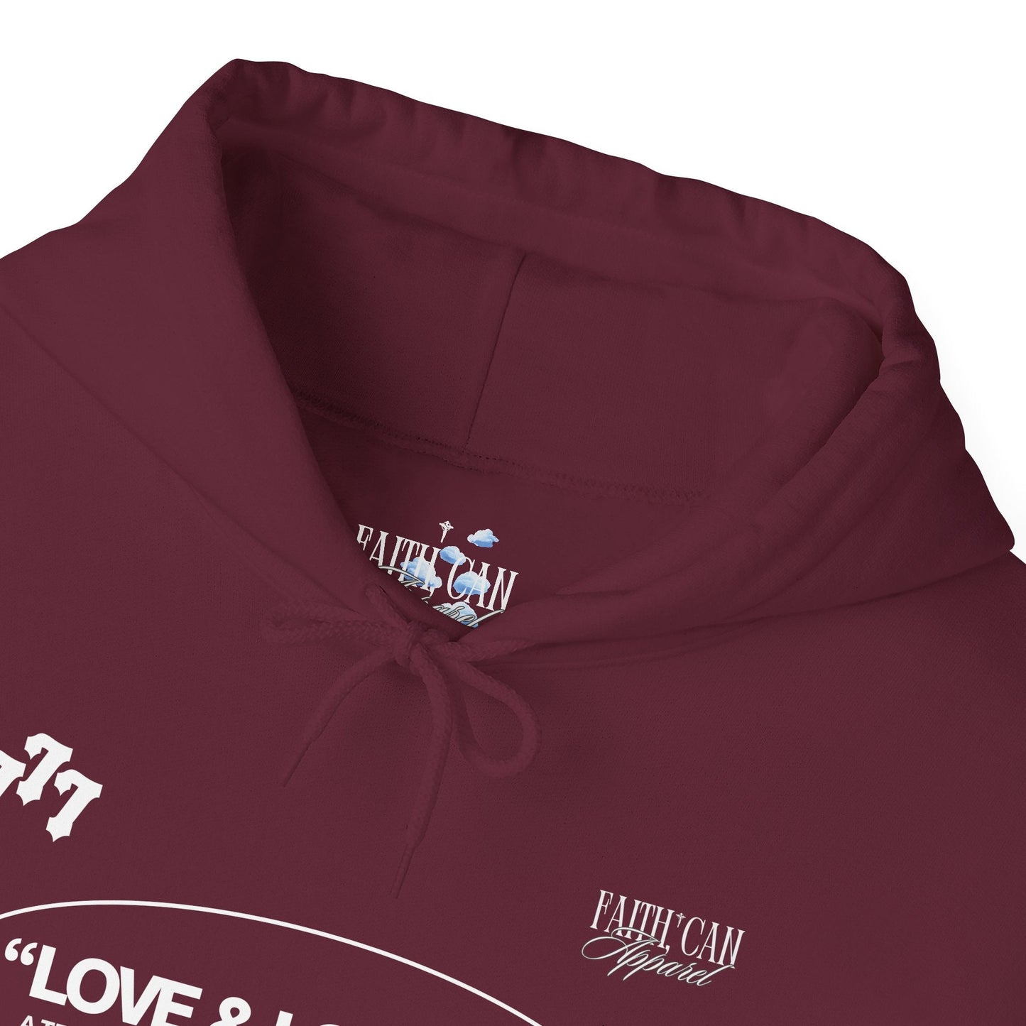 "LOVE & LOYALTY" Unisex Heavy Blend Hoodie - Faith, Can Apparel