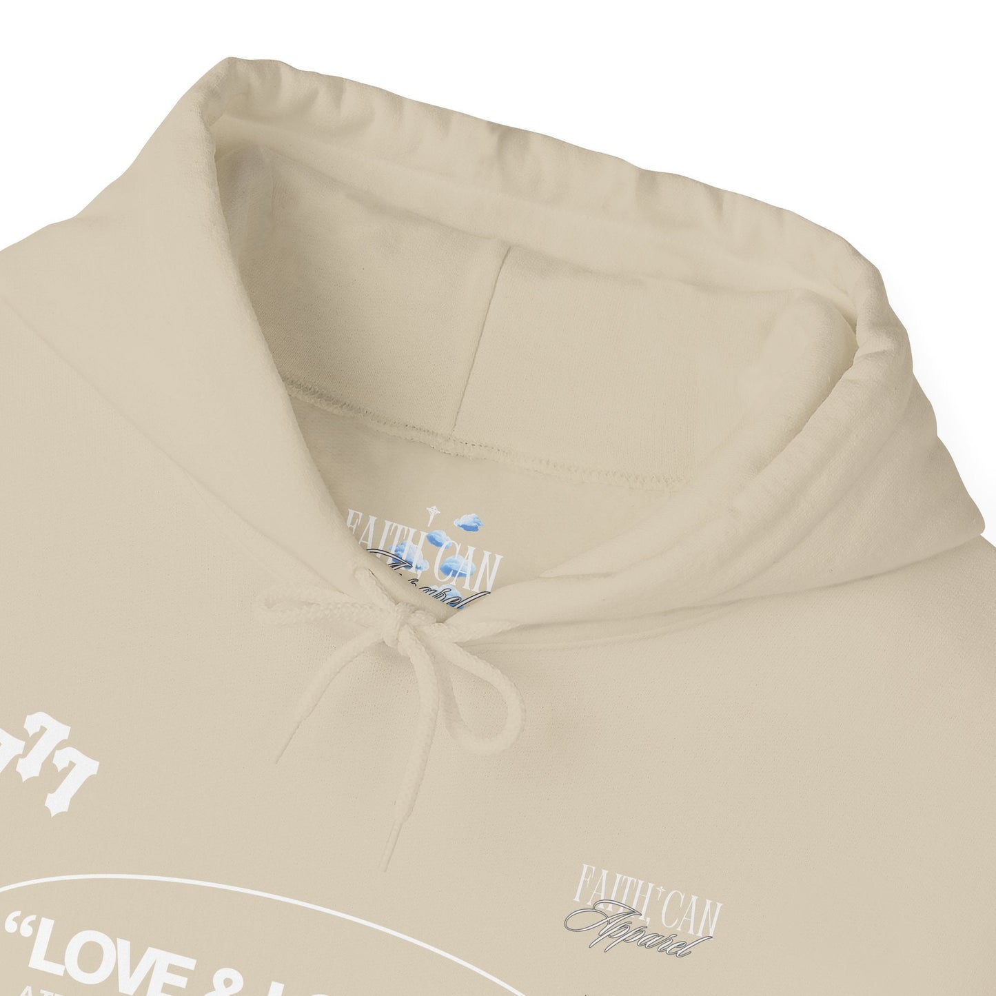 "LOVE & LOYALTY" Unisex Heavy Blend Hoodie - Faith, Can Apparel