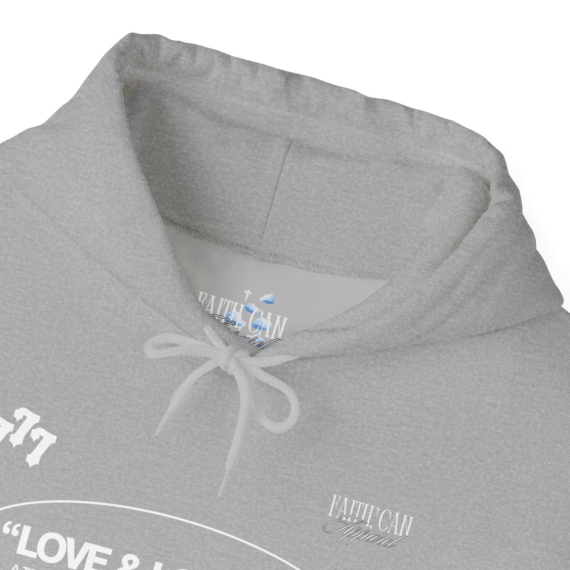 "LOVE & LOYALTY" Unisex Heavy Blend Hoodie - Faith, Can Apparel