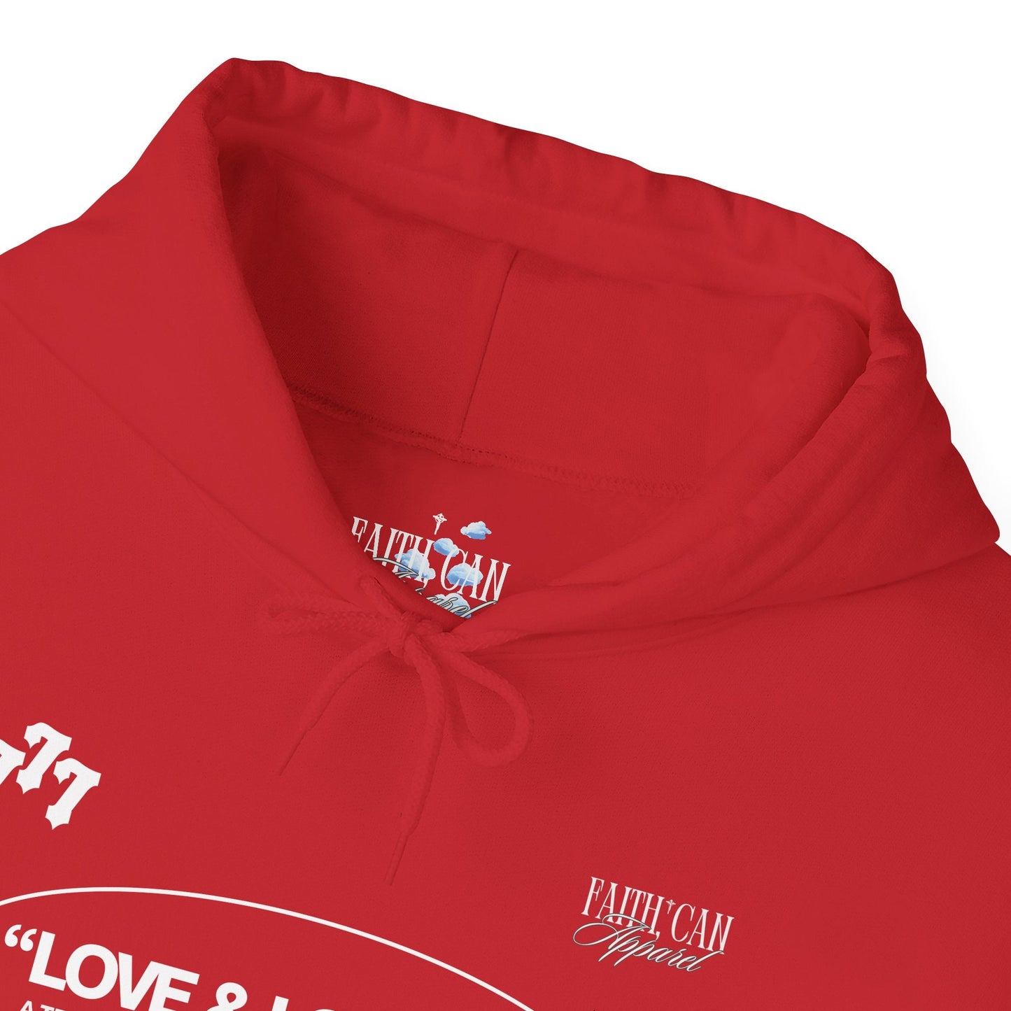 "LOVE & LOYALTY" Unisex Heavy Blend Hoodie - Faith, Can Apparel