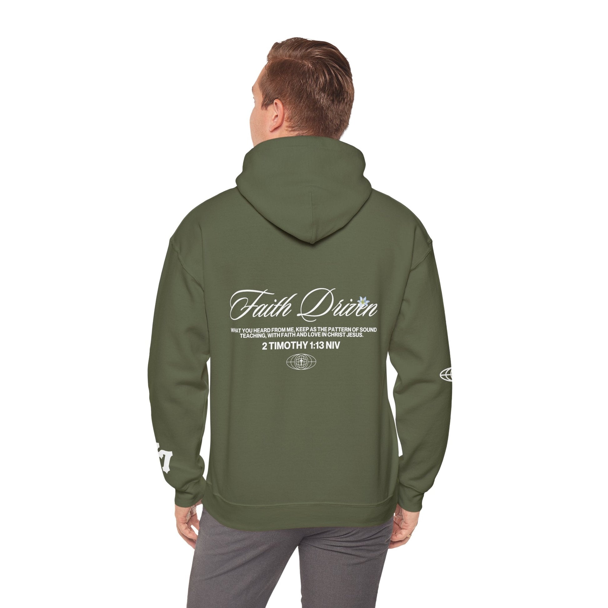 "LOVE & LOYALTY" Unisex Heavy Blend Hoodie - Faith, Can Apparel
