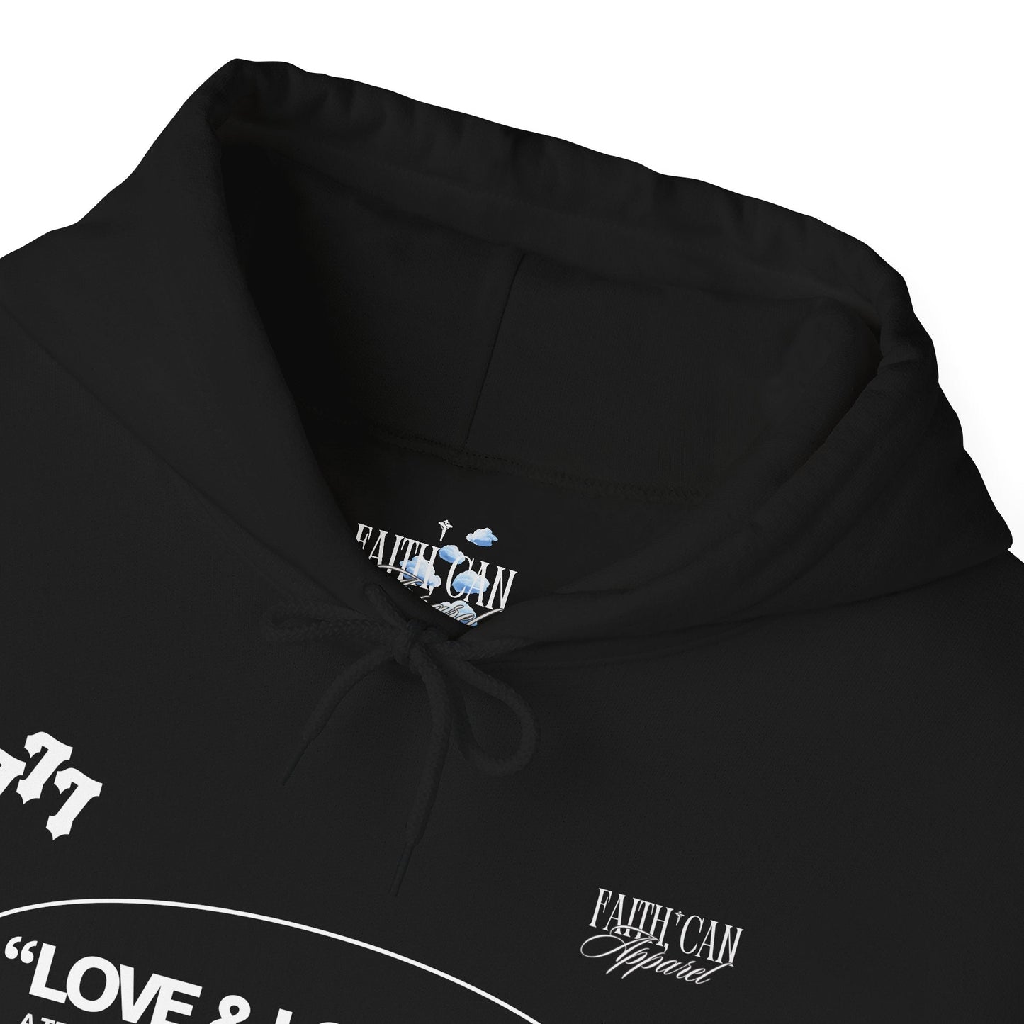 "LOVE & LOYALTY" Unisex Heavy Blend Hoodie - Faith, Can Apparel