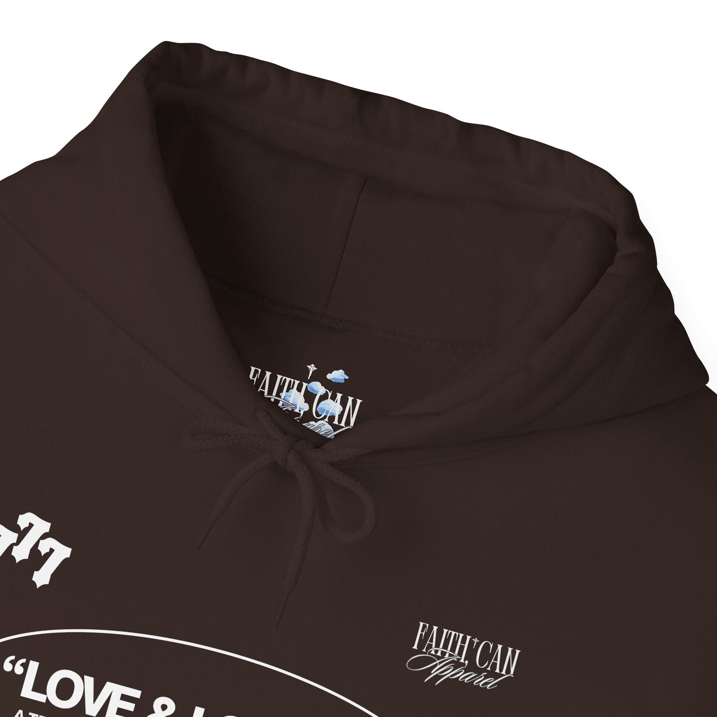 "LOVE & LOYALTY" Unisex Heavy Blend Hoodie - Faith, Can Apparel