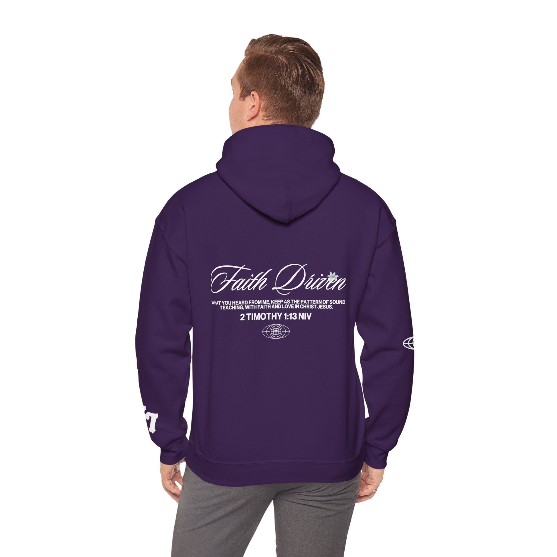 "LOVE & LOYALTY" Unisex Heavy Blend Hoodie - Faith, Can Apparel