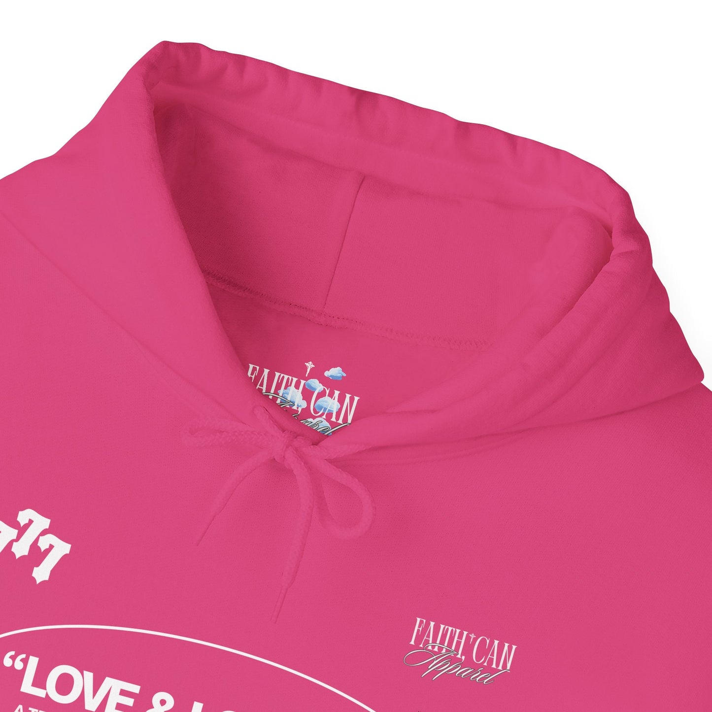 "LOVE & LOYALTY" Unisex Heavy Blend Hoodie - Faith, Can Apparel
