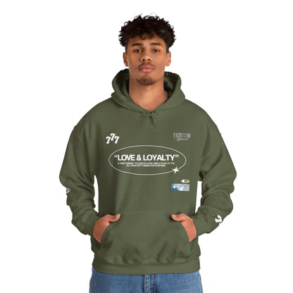 "LOVE & LOYALTY" Unisex Heavy Blend Hoodie - Faith, Can Apparel