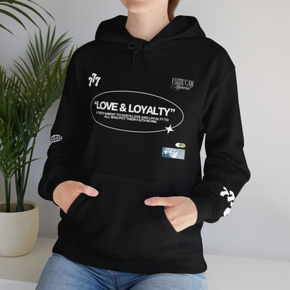 "LOVE & LOYALTY" Unisex Heavy Blend Hoodie - Faith, Can Apparel