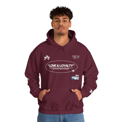 "LOVE & LOYALTY" Unisex Heavy Blend Hoodie - Faith, Can Apparel