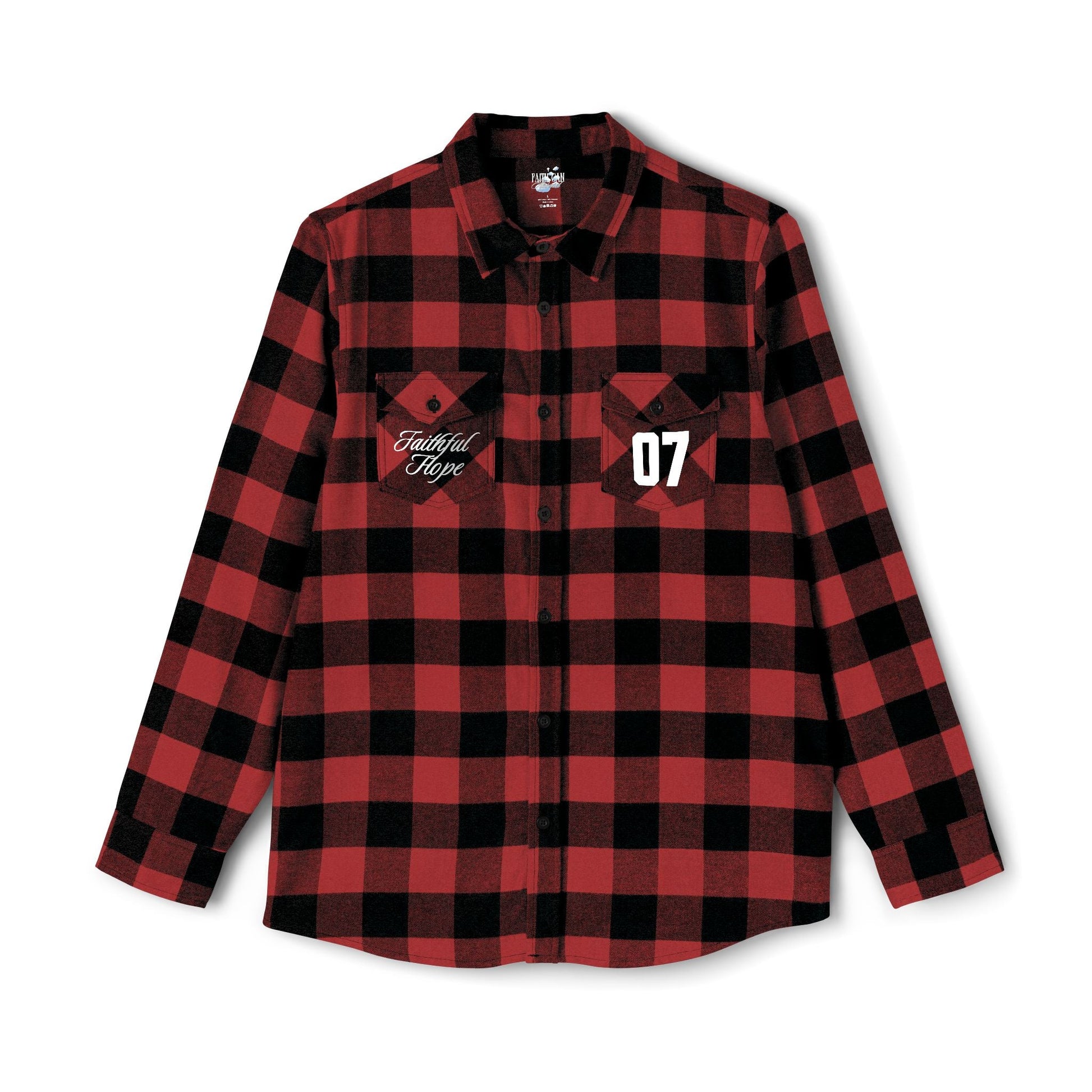 Philippians 4:13 Heavy Unisex Flannel - Faith, Can Apparel