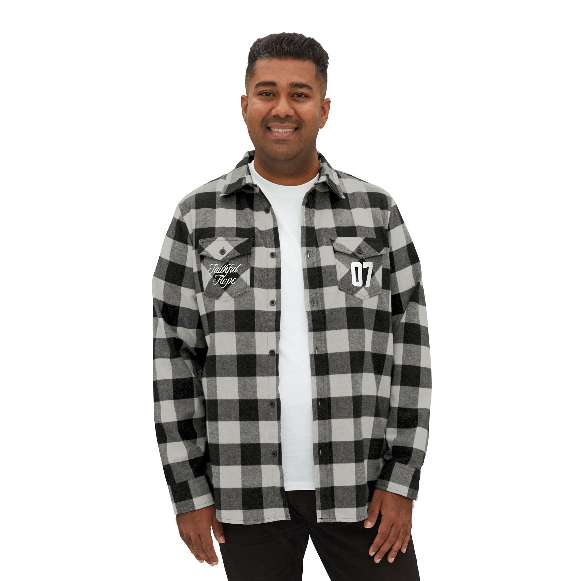 Philippians 4:13 Heavy Unisex Flannel - Faith, Can Apparel