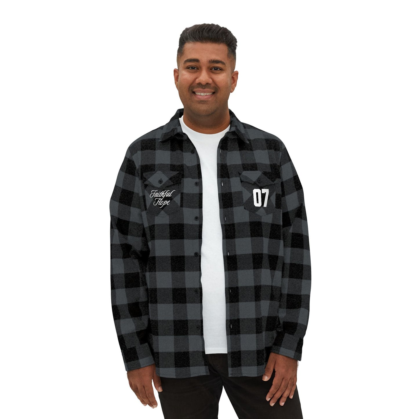 Philippians 4:13 Heavy Unisex Flannel - Faith, Can Apparel