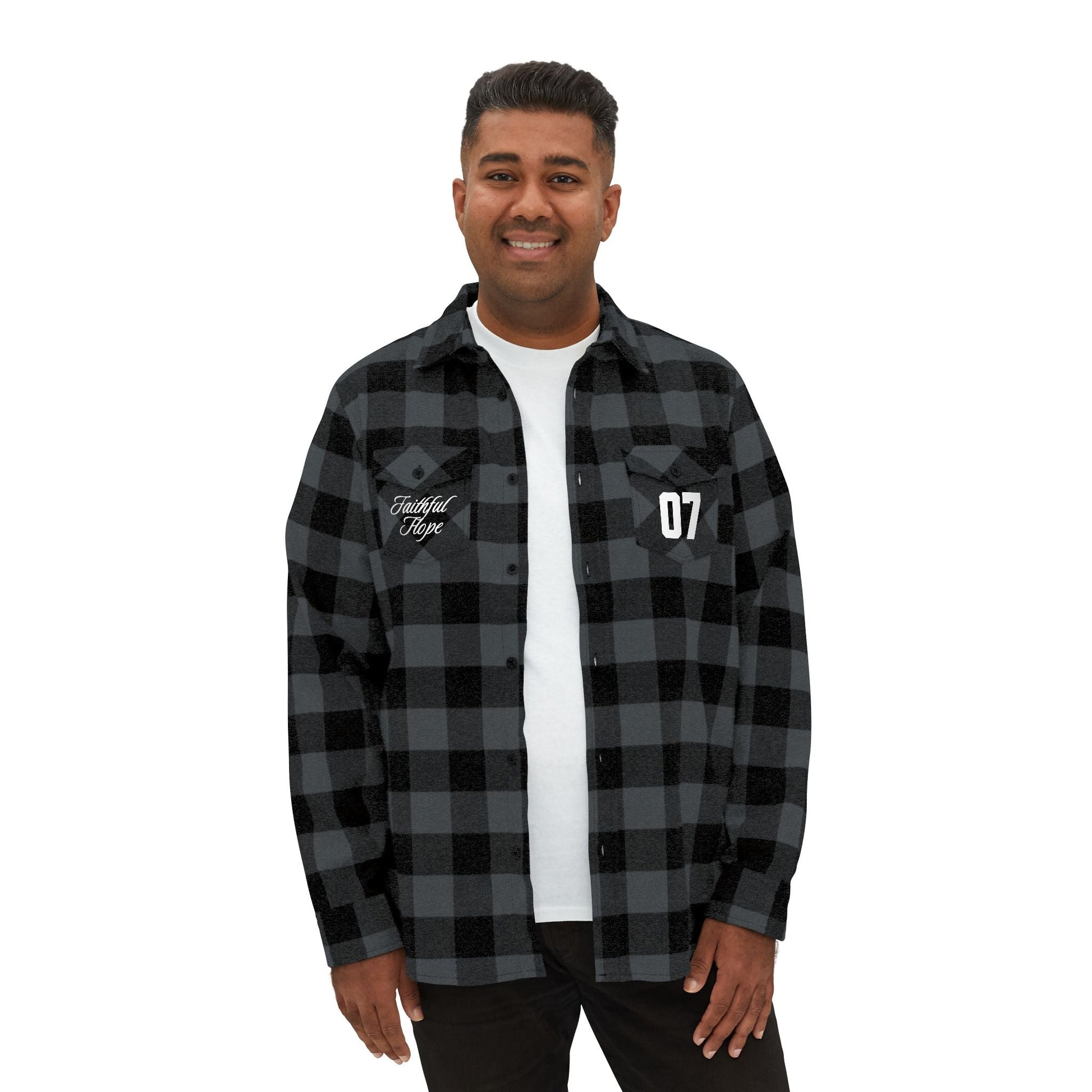Philippians 4:13 Heavy Unisex Flannel - Faith, Can Apparel
