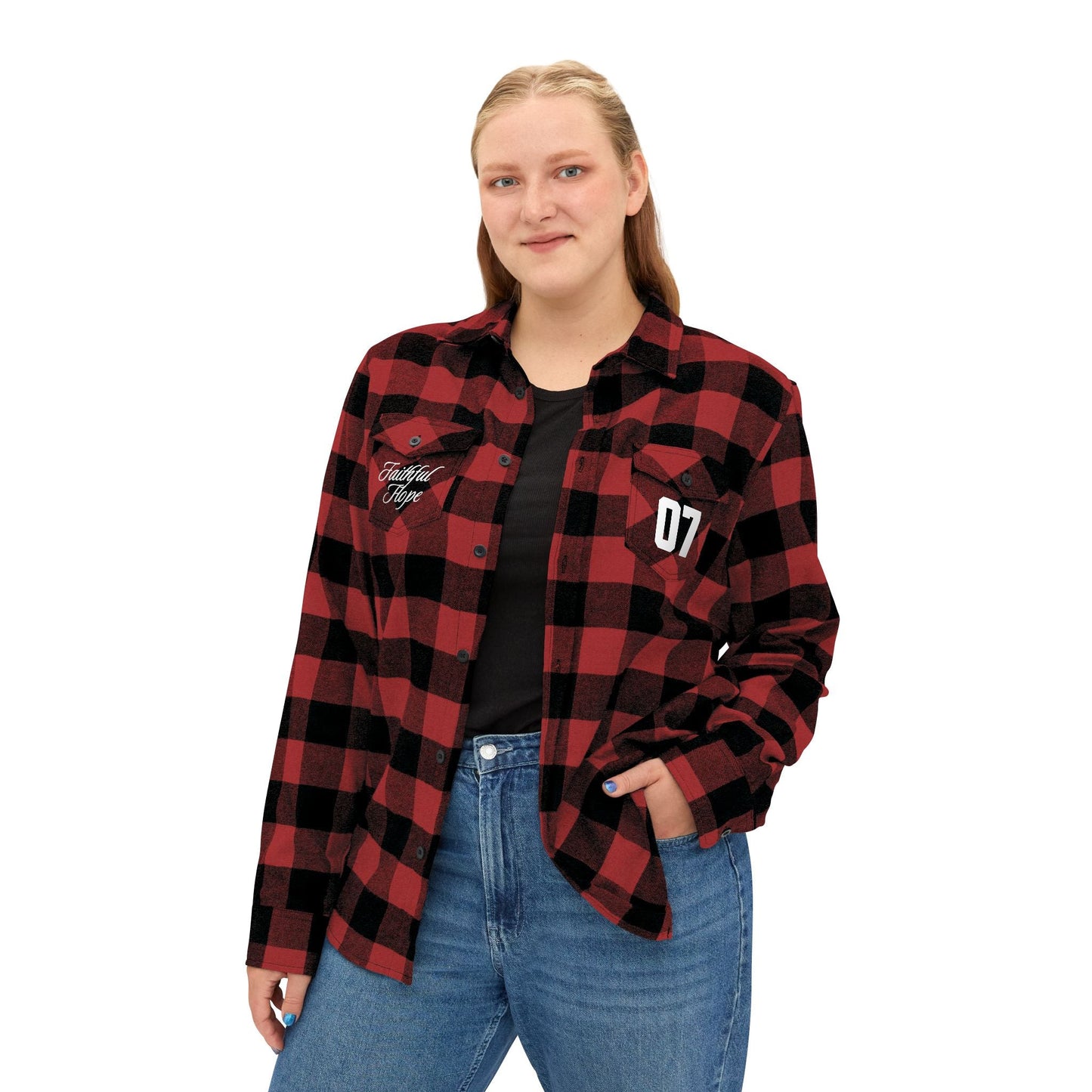 Philippians 4:13 Heavy Unisex Flannel - Faith, Can Apparel