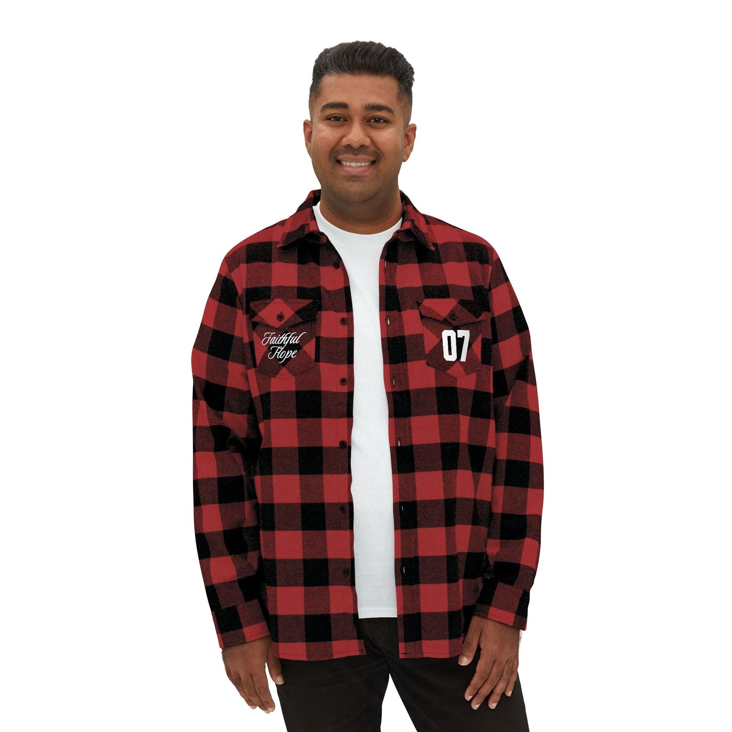 Philippians 4:13 Heavy Unisex Flannel - Faith, Can Apparel