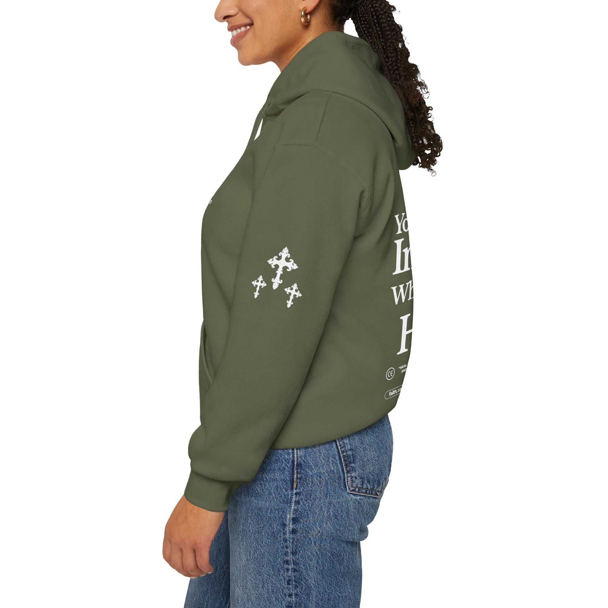 TRUST CHRIST Unisex Heavy Blend Hoodie - Faith, Can Apparel