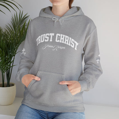 TRUST CHRIST Unisex Heavy Blend Hoodie - Faith, Can Apparel