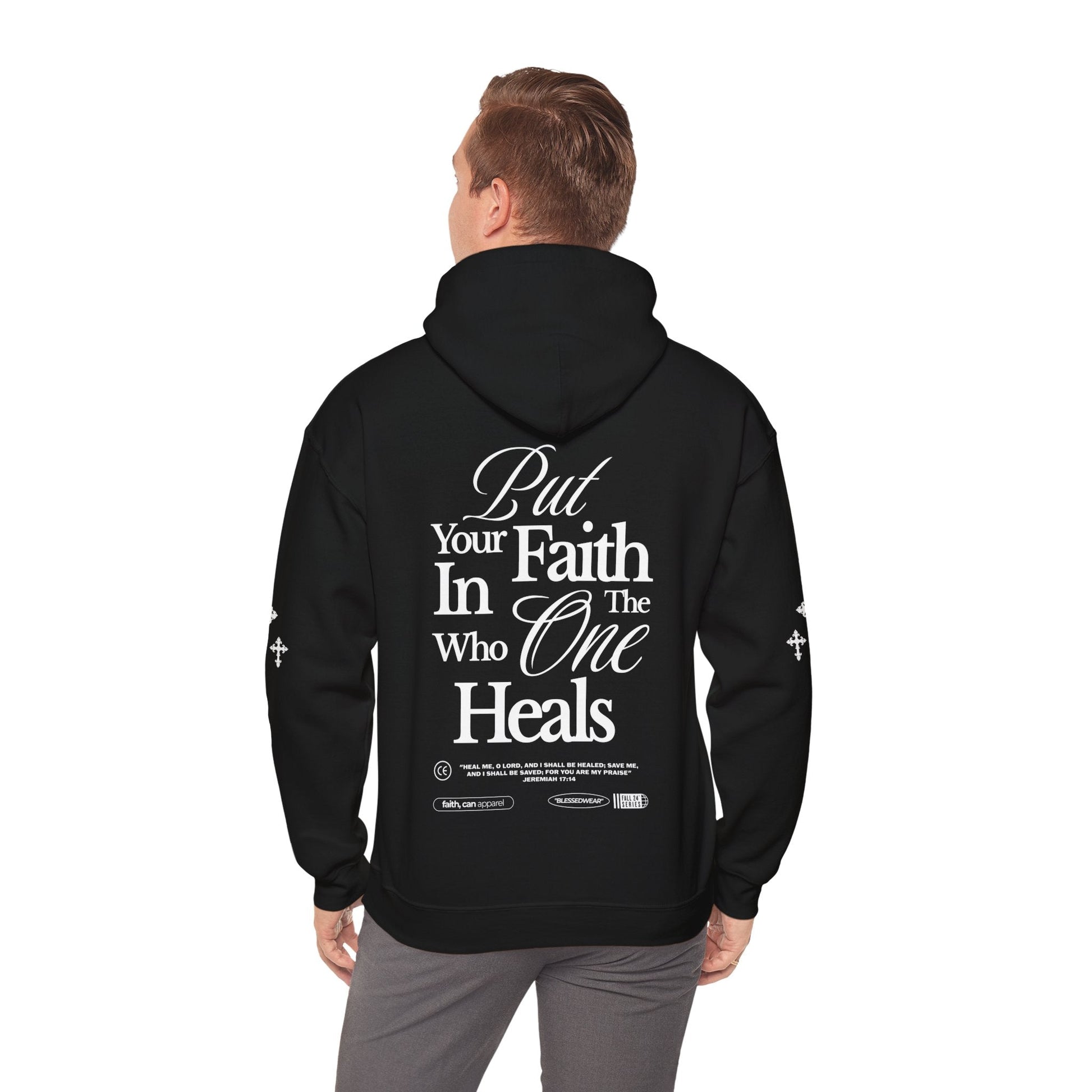 TRUST CHRIST Unisex Heavy Blend Hoodie - Faith, Can Apparel