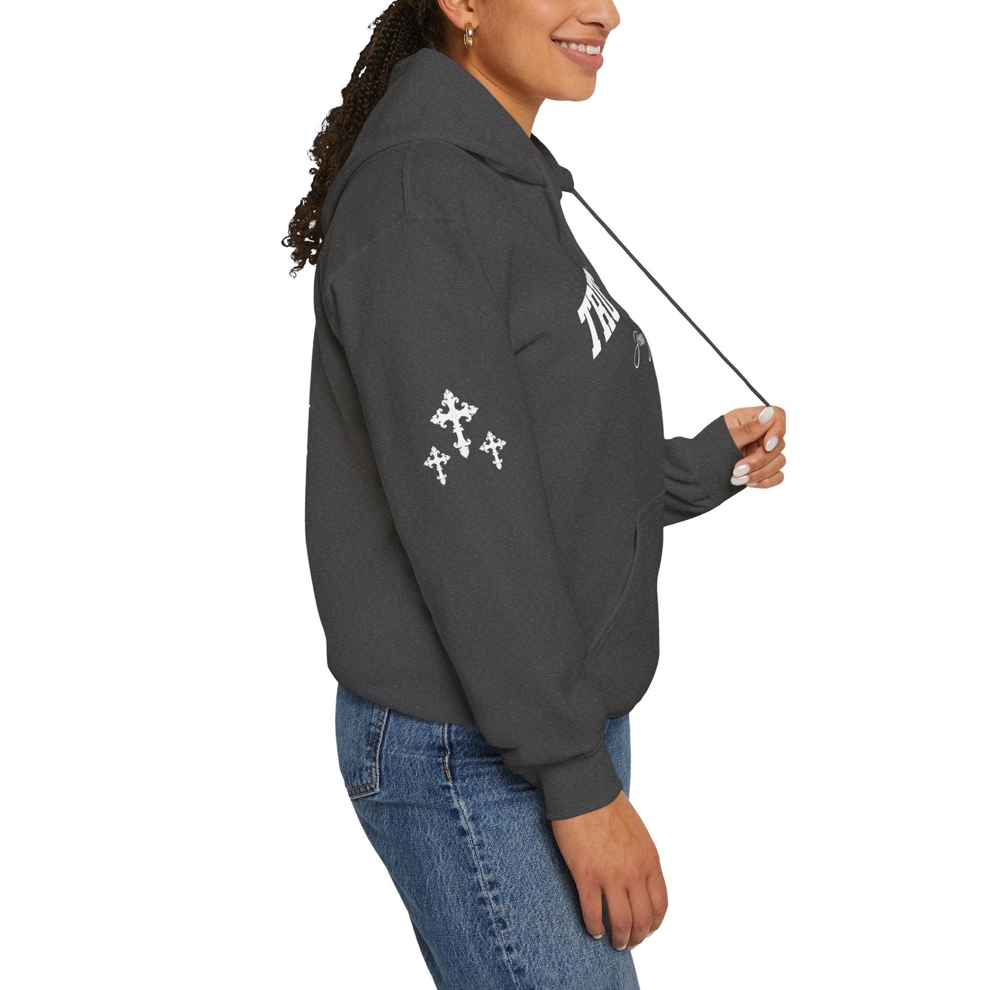 TRUST CHRIST Unisex Heavy Blend Hoodie - Faith, Can Apparel