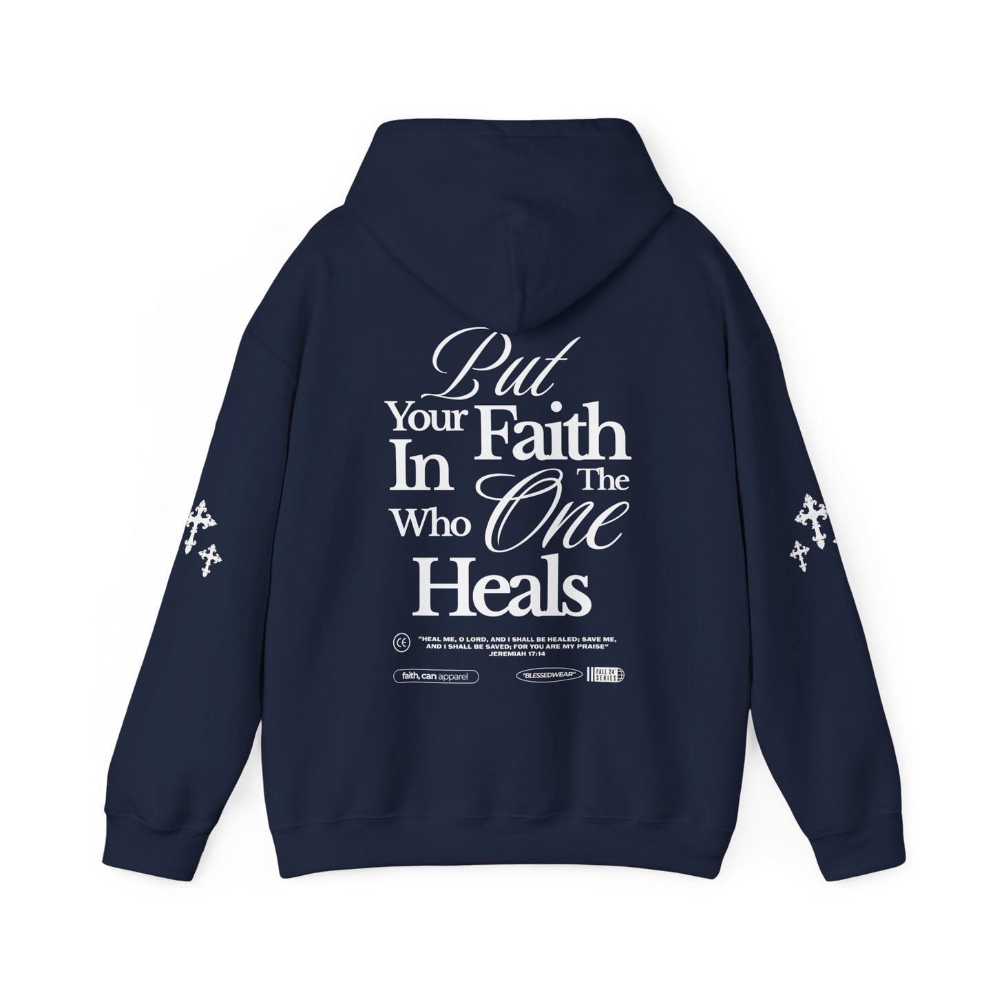 TRUST CHRIST Unisex Heavy Blend Hoodie - Faith, Can Apparel