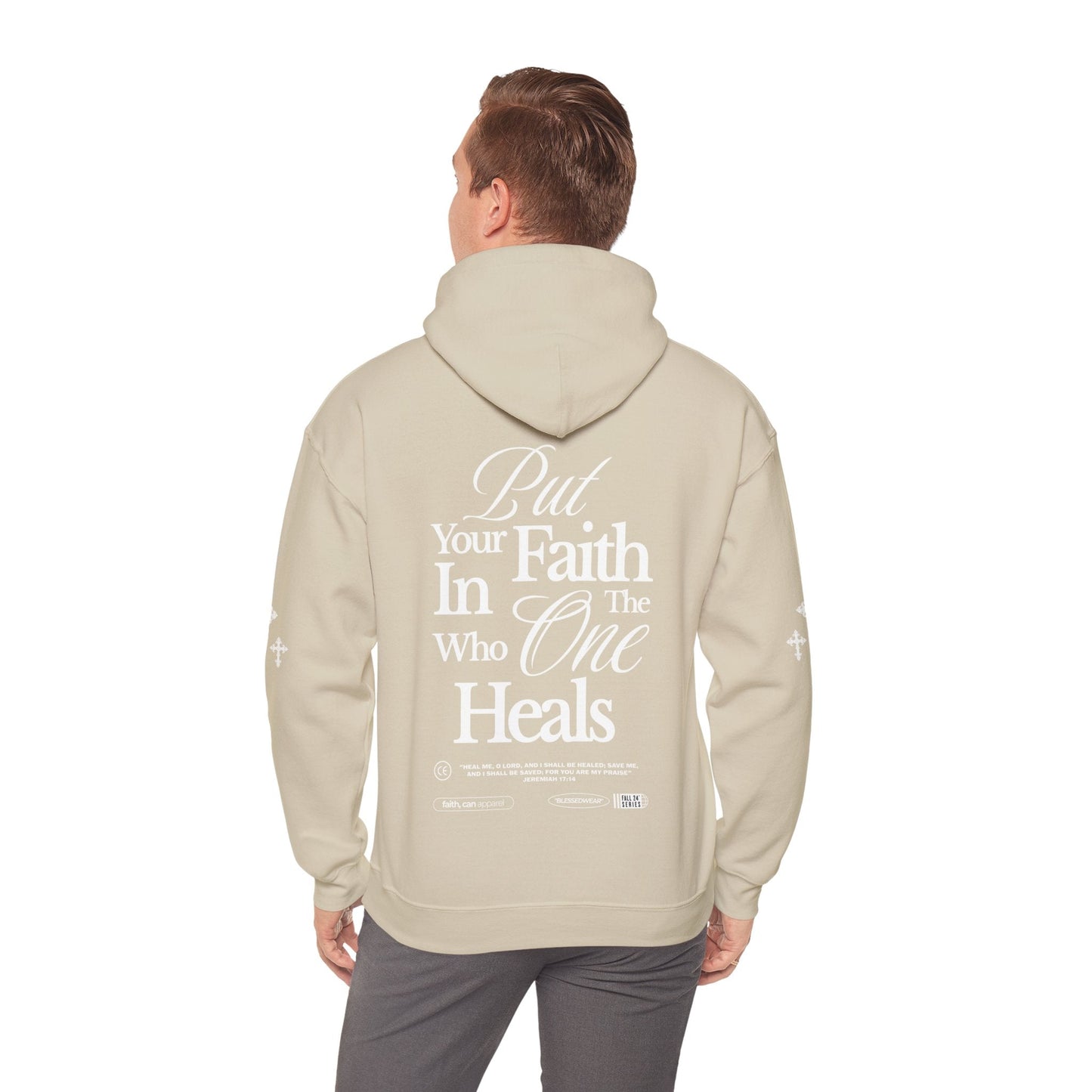 TRUST CHRIST Unisex Heavy Blend Hoodie - Faith, Can Apparel