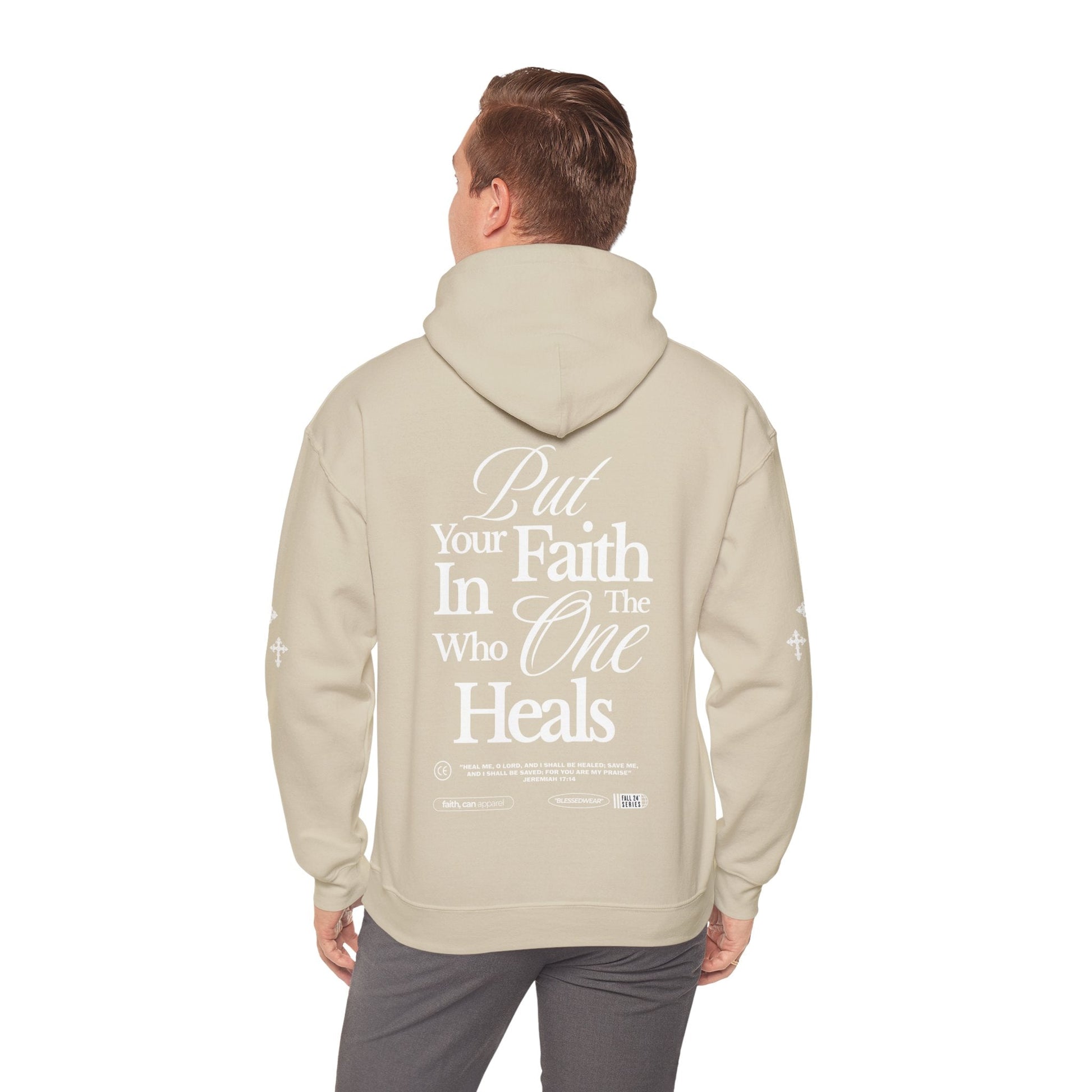 TRUST CHRIST Unisex Heavy Blend Hoodie - Faith, Can Apparel