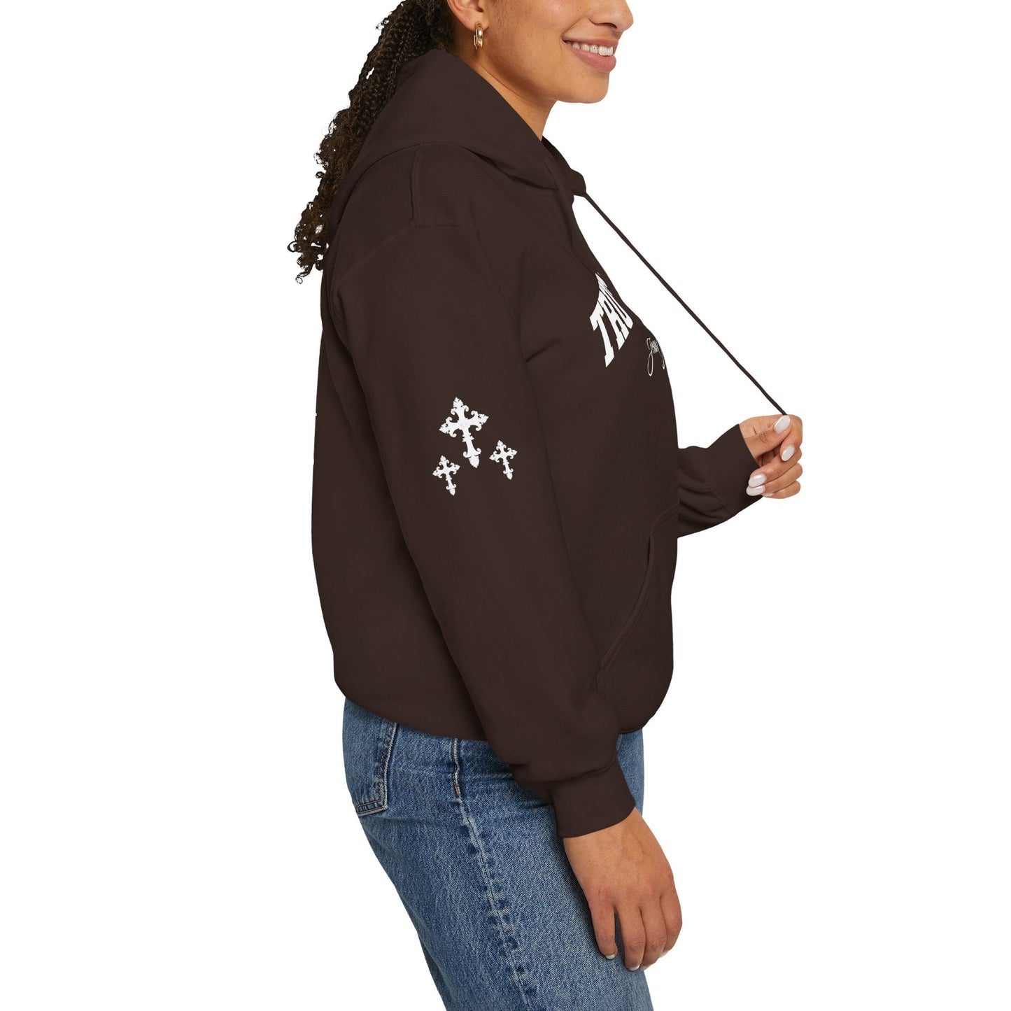 TRUST CHRIST Unisex Heavy Blend Hoodie - Faith, Can Apparel