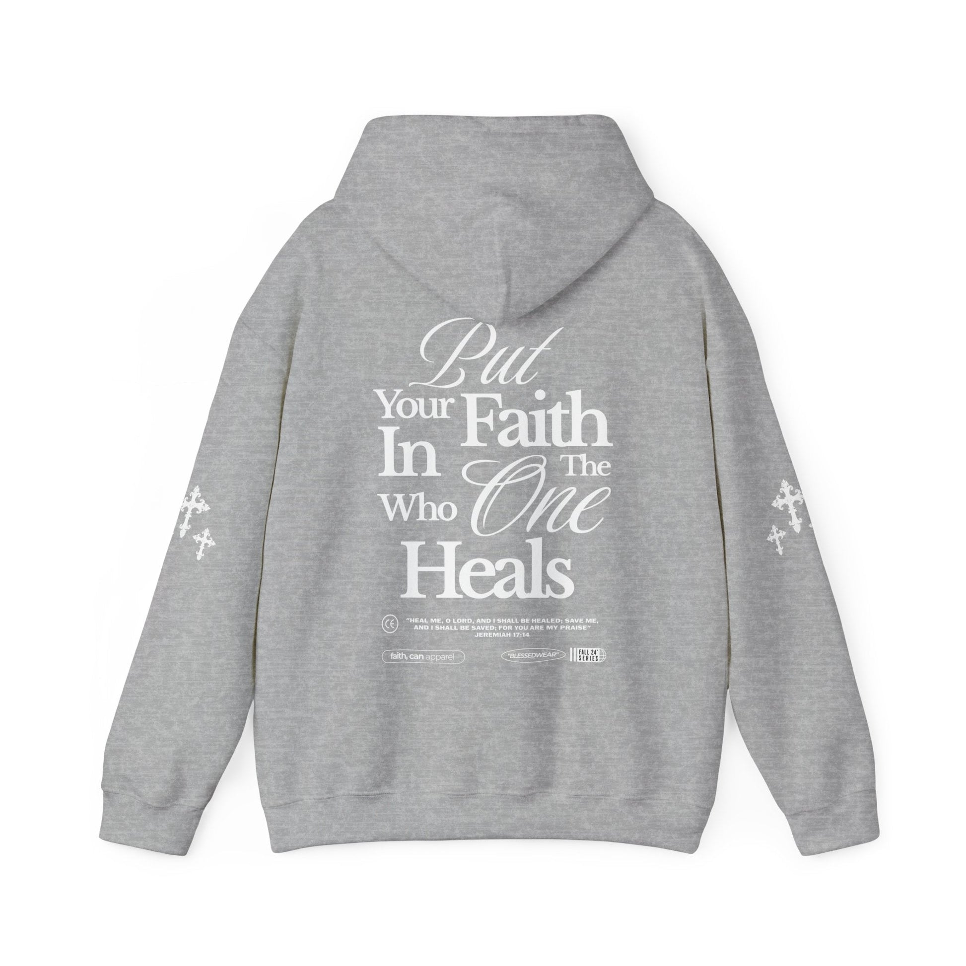 TRUST CHRIST Unisex Heavy Blend Hoodie - Faith, Can Apparel
