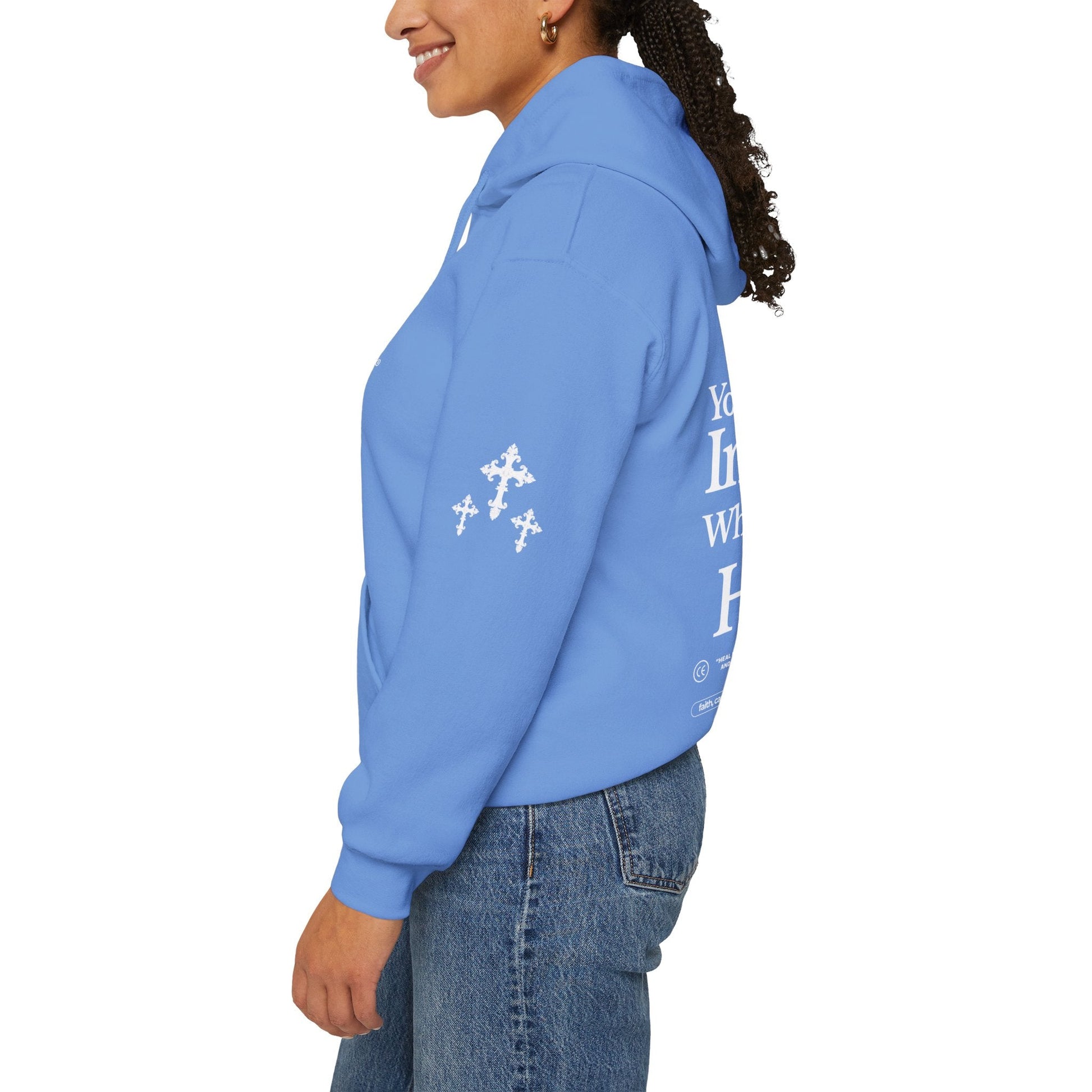 TRUST CHRIST Unisex Heavy Blend Hoodie - Faith, Can Apparel