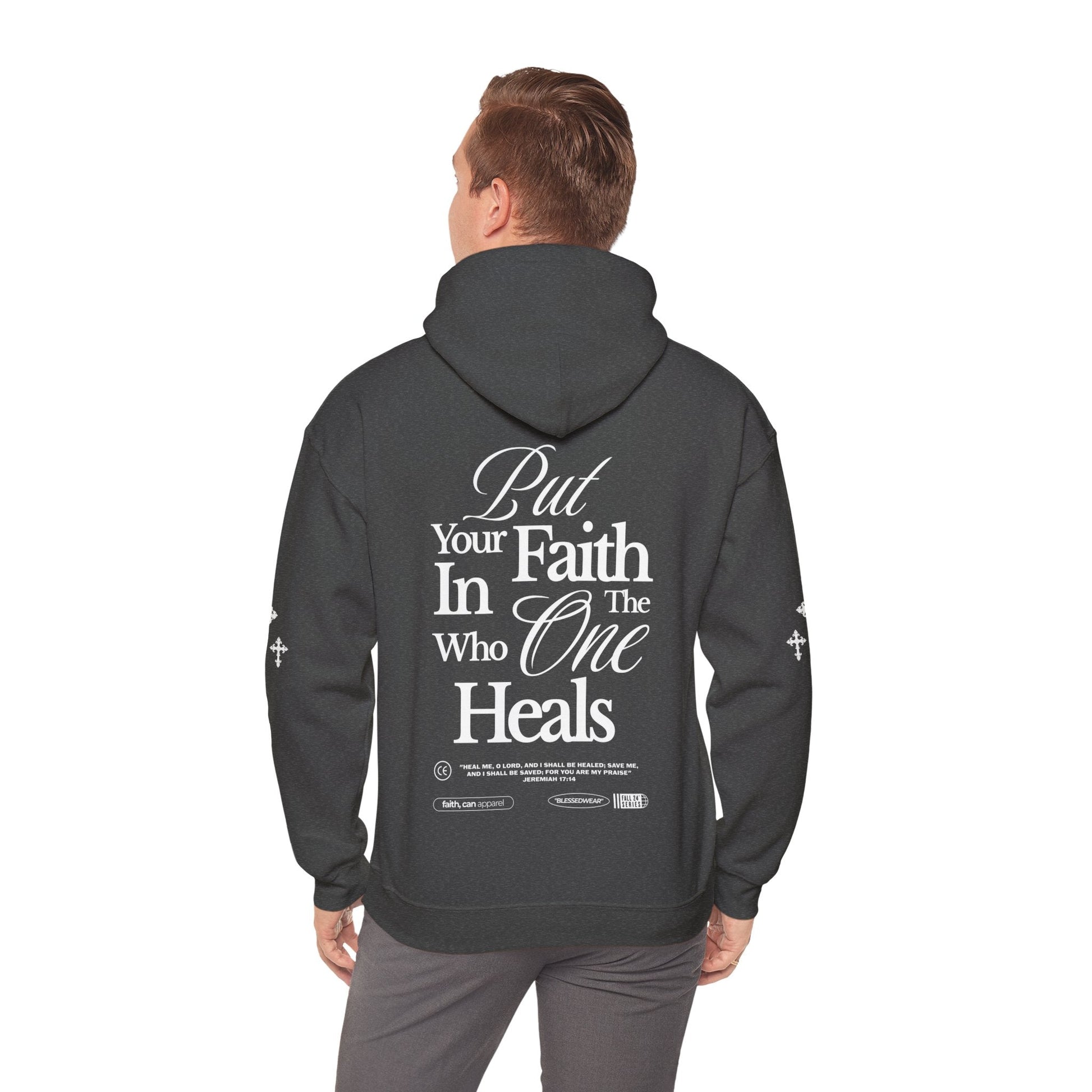 TRUST CHRIST Unisex Heavy Blend Hoodie - Faith, Can Apparel