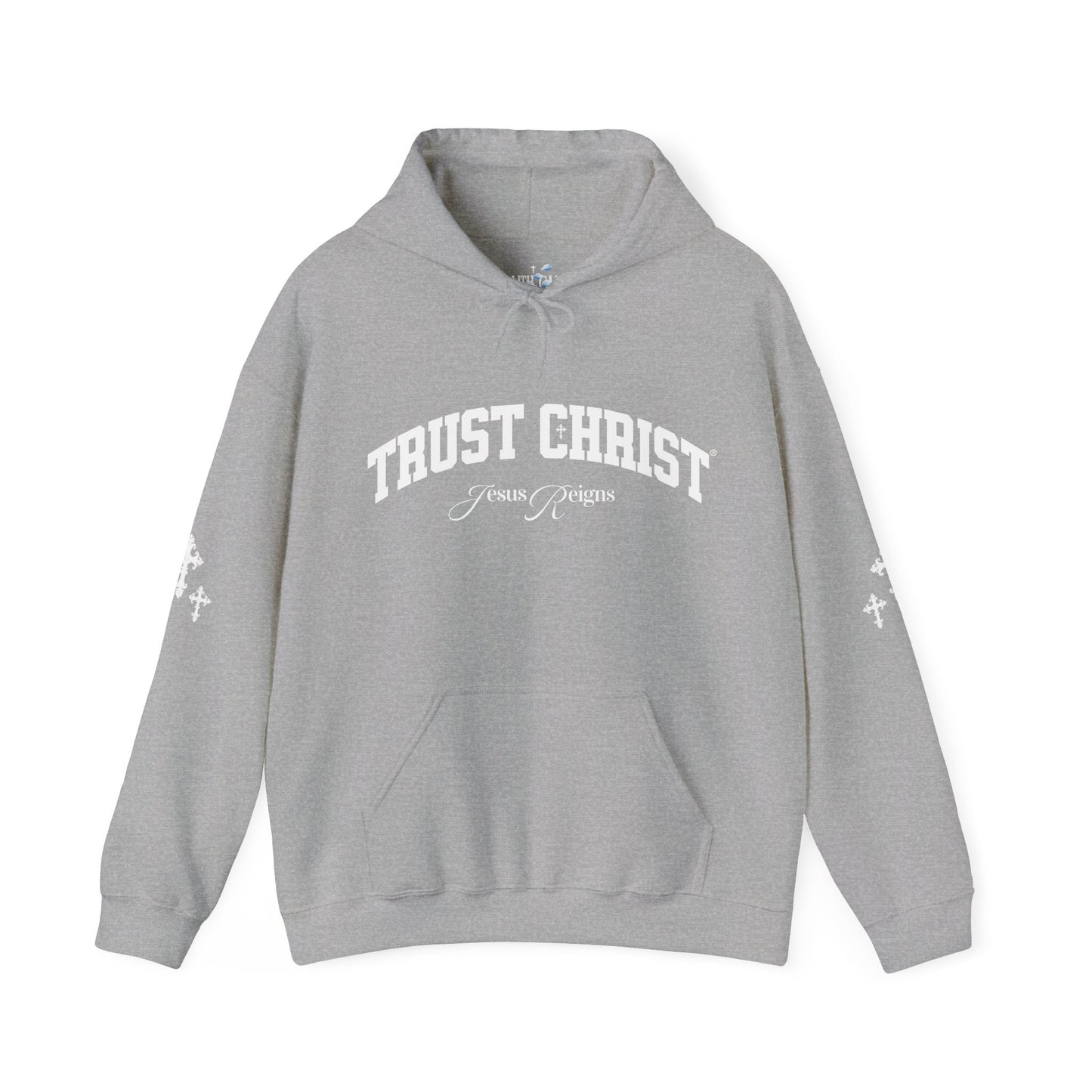 TRUST CHRIST Unisex Heavy Blend Hoodie - Faith, Can Apparel