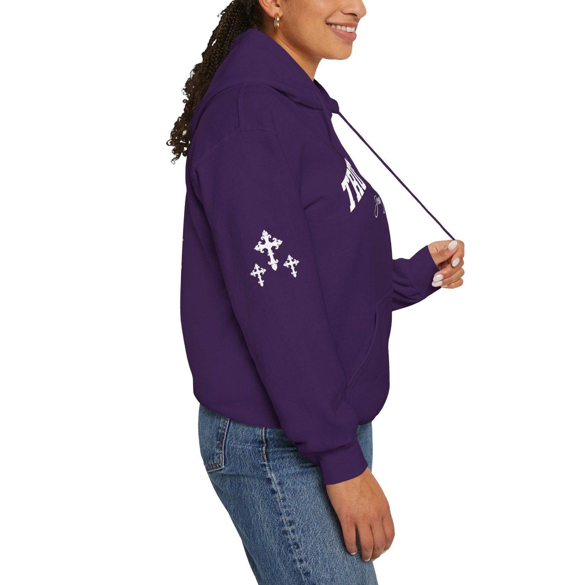 TRUST CHRIST Unisex Heavy Blend Hoodie - Faith, Can Apparel