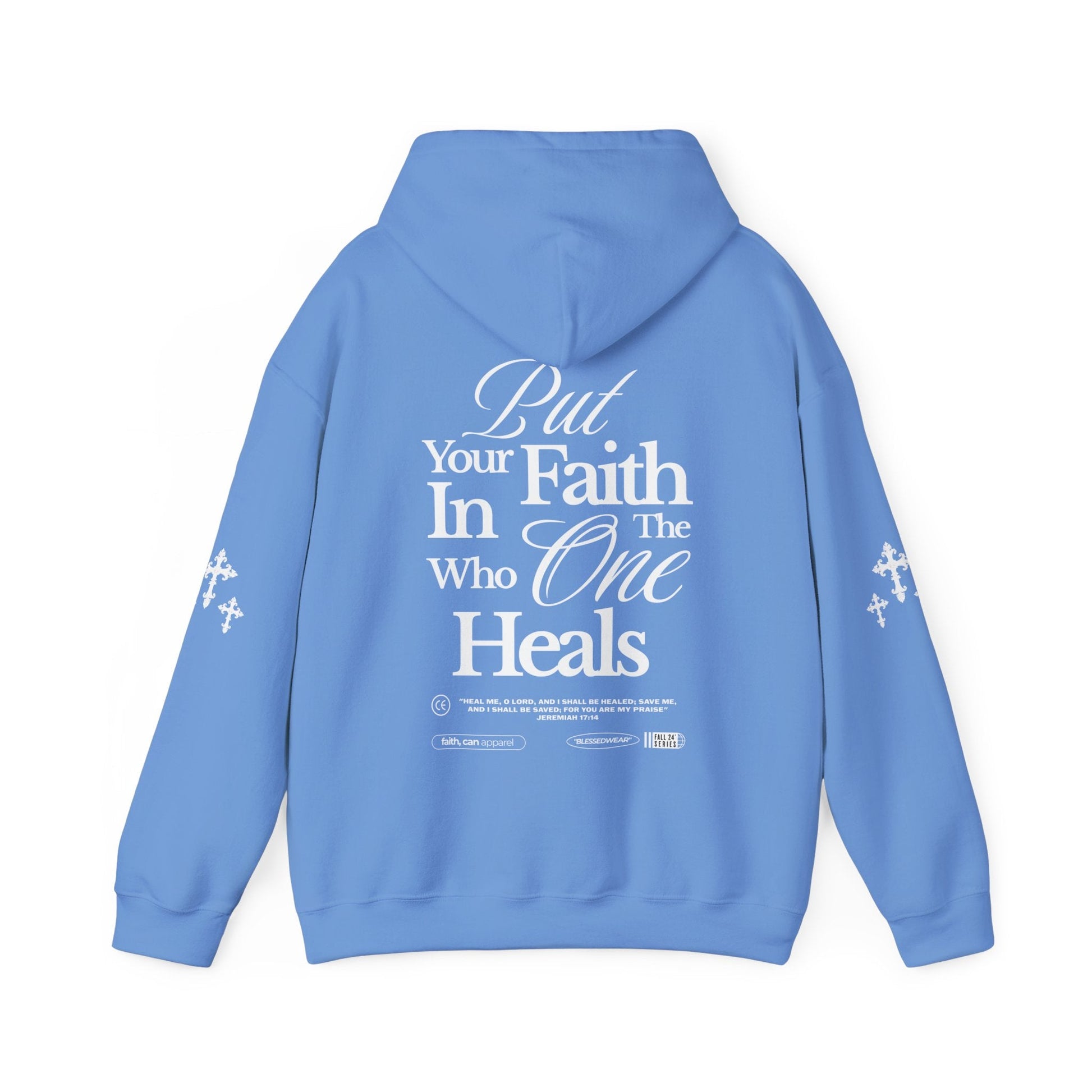 TRUST CHRIST Unisex Heavy Blend Hoodie - Faith, Can Apparel