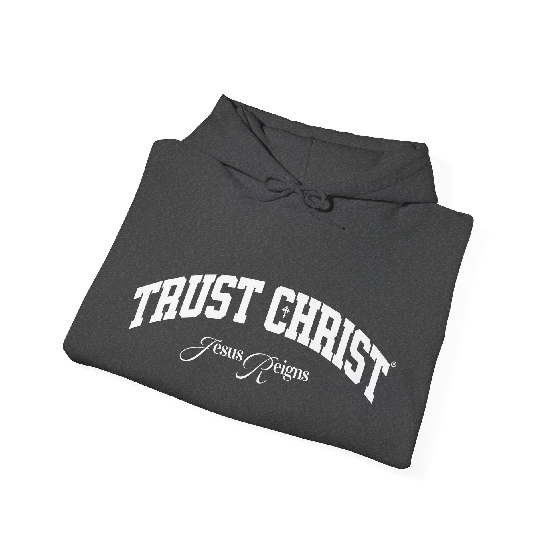 TRUST CHRIST Unisex Heavy Blend Hoodie - Faith, Can Apparel