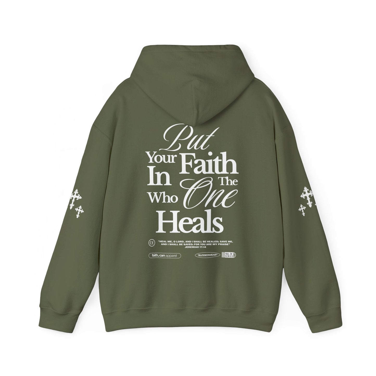 TRUST CHRIST Unisex Heavy Blend Hoodie - Faith, Can Apparel