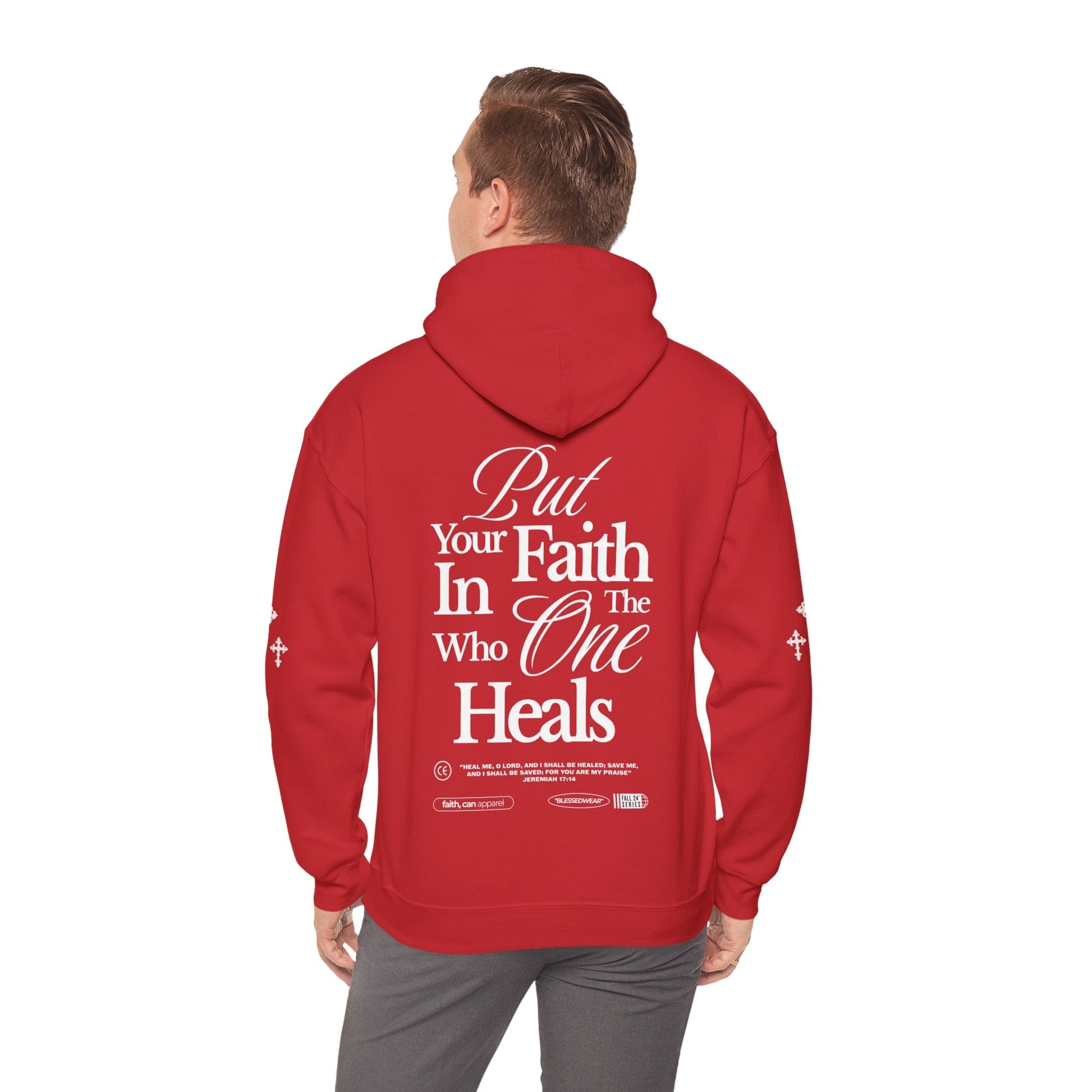 TRUST CHRIST Unisex Heavy Blend Hoodie - Faith, Can Apparel