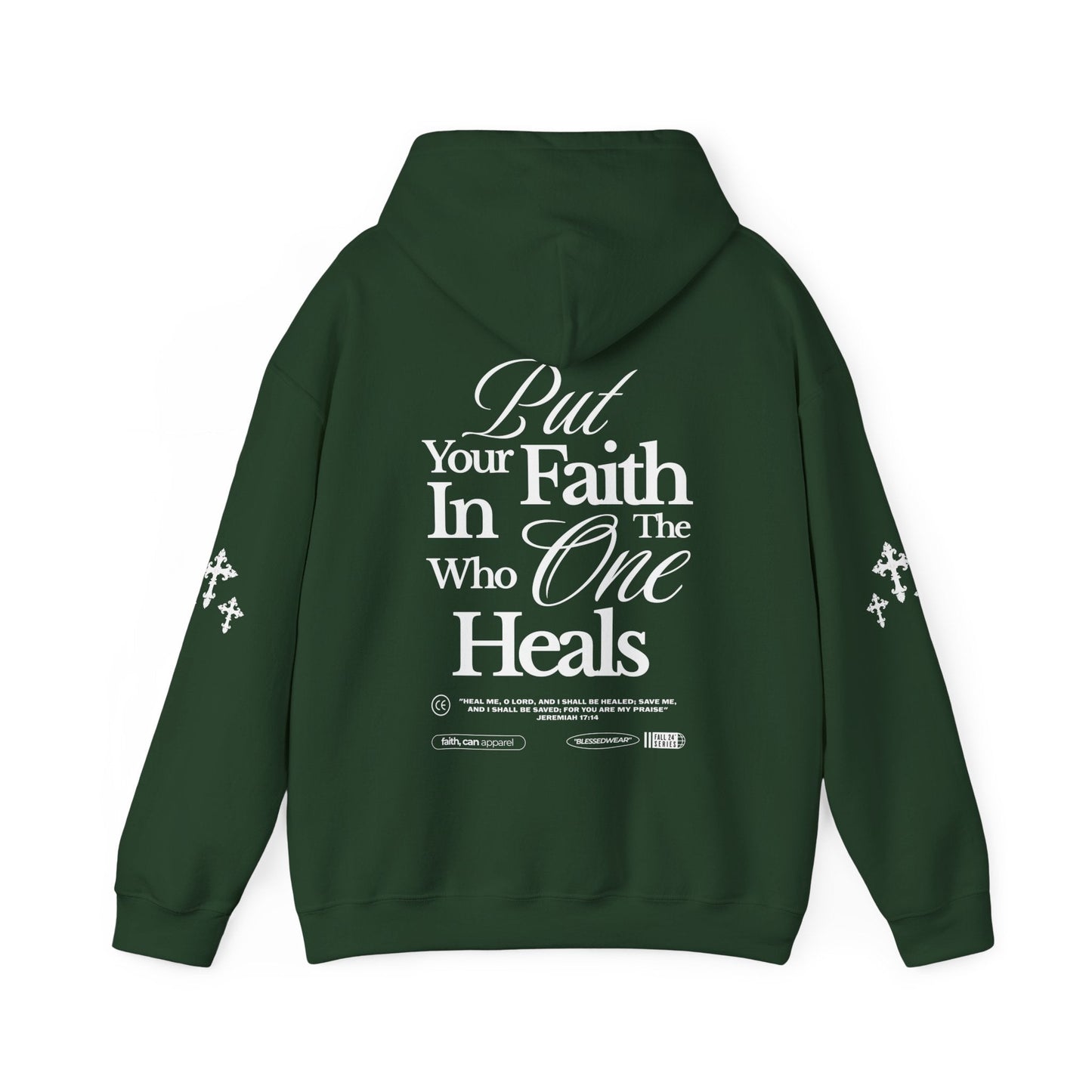 TRUST CHRIST Unisex Heavy Blend Hoodie - Faith, Can Apparel