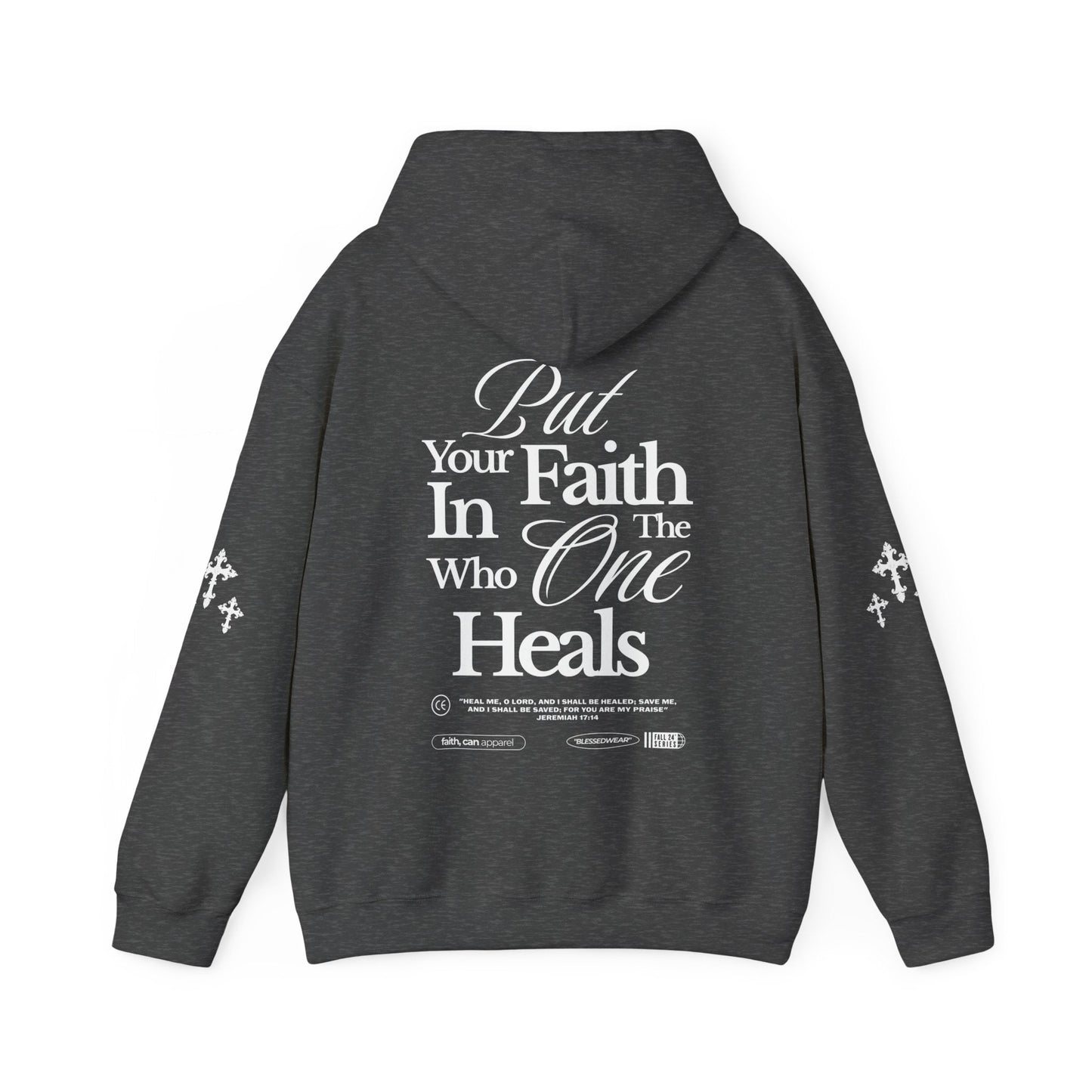 TRUST CHRIST Unisex Heavy Blend Hoodie - Faith, Can Apparel