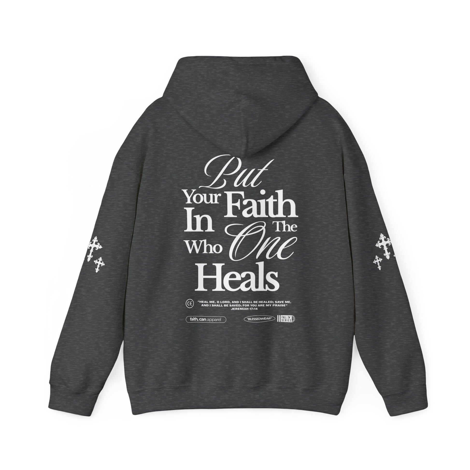 TRUST CHRIST Unisex Heavy Blend Hoodie - Faith, Can Apparel