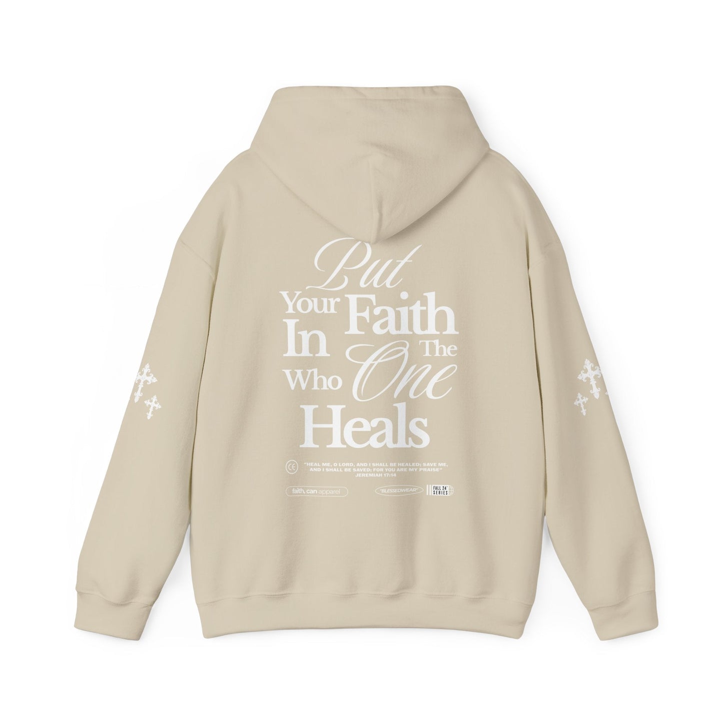 TRUST CHRIST Unisex Heavy Blend Hoodie - Faith, Can Apparel