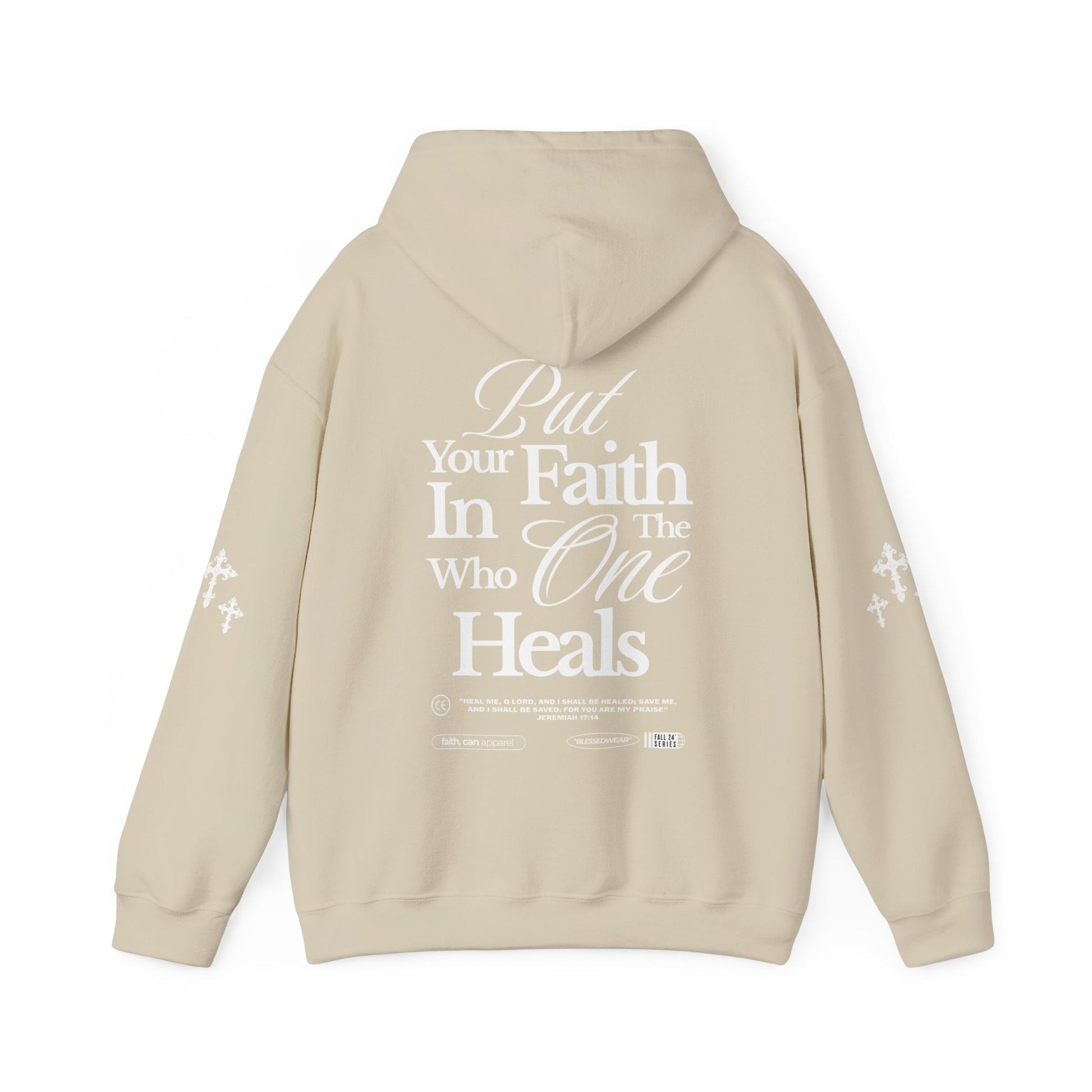 TRUST CHRIST Unisex Heavy Blend Hoodie - Faith, Can Apparel