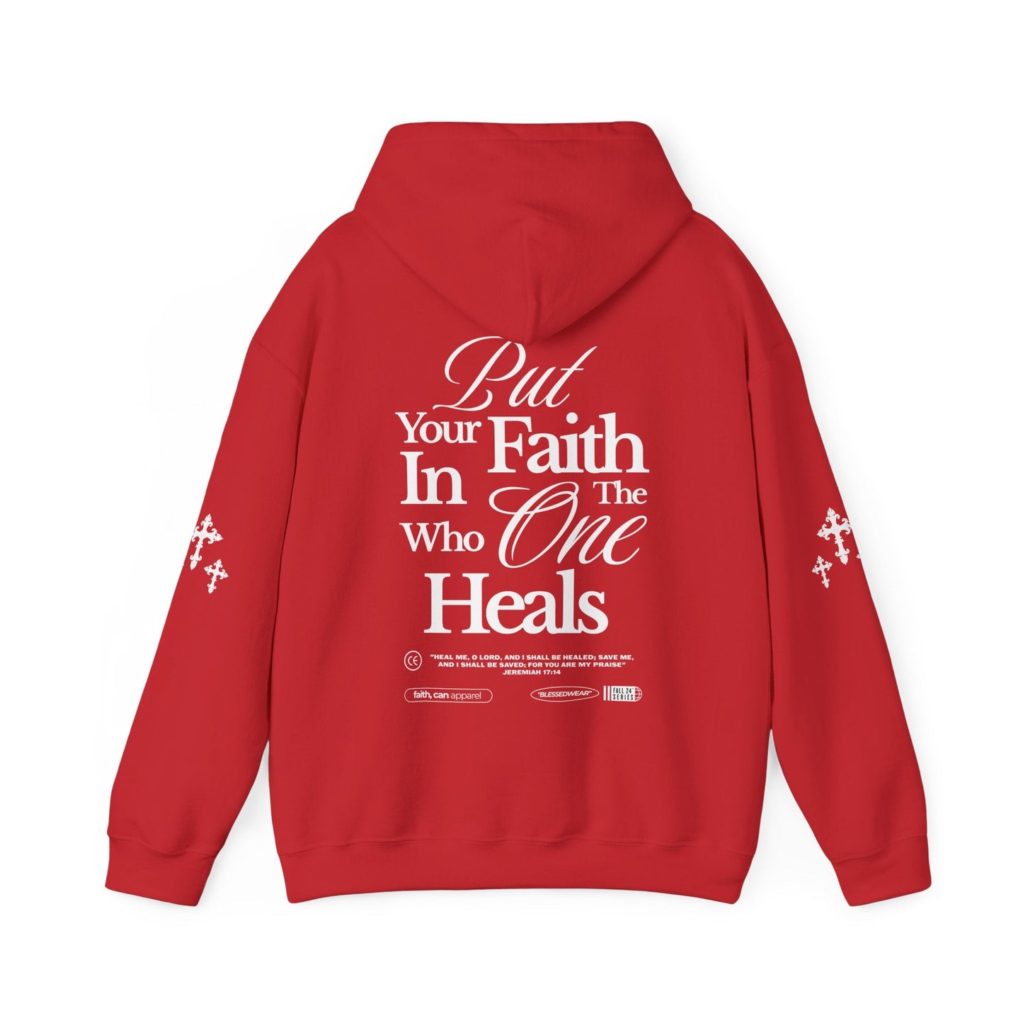 TRUST CHRIST Unisex Heavy Blend Hoodie - Faith, Can Apparel