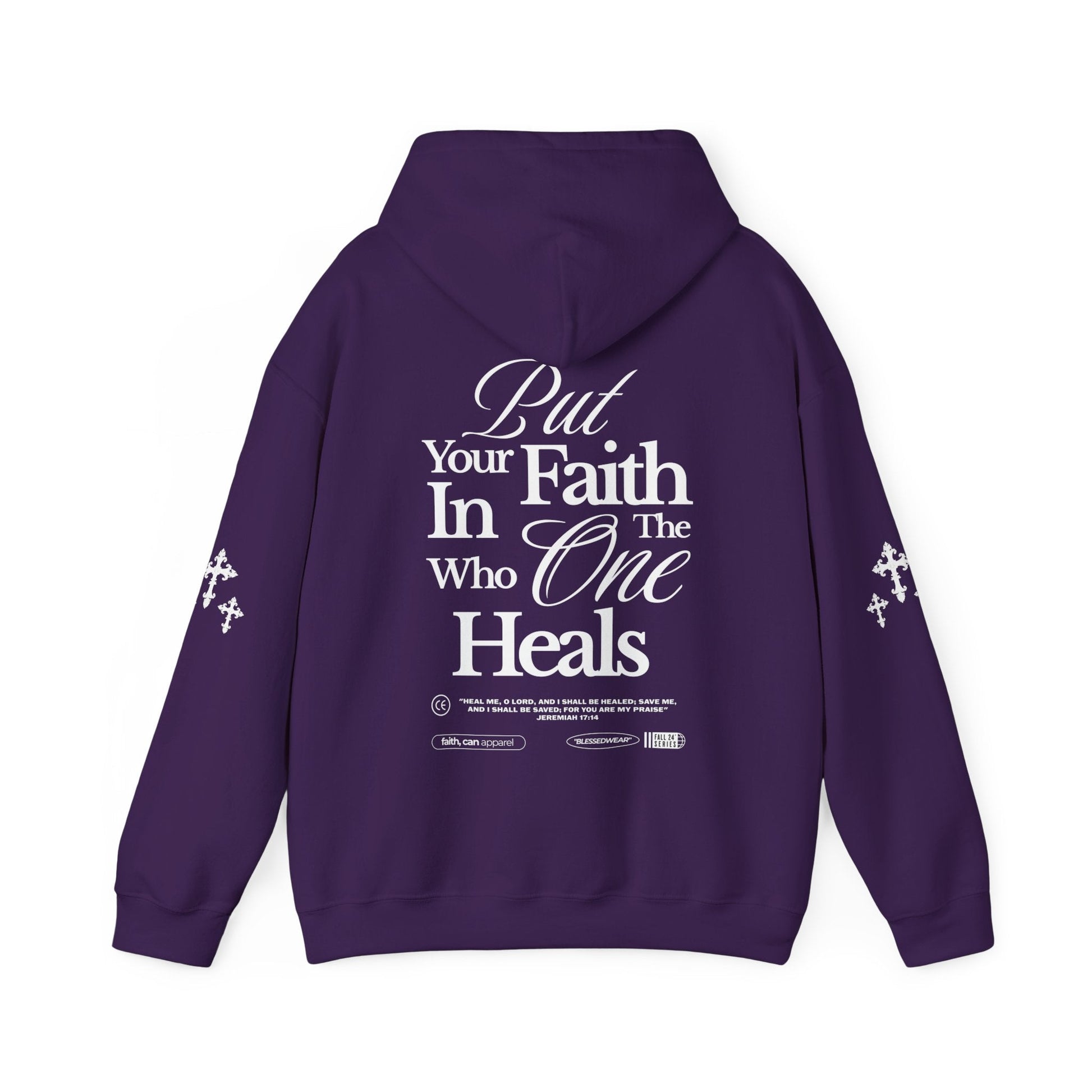 TRUST CHRIST Unisex Heavy Blend Hoodie - Faith, Can Apparel