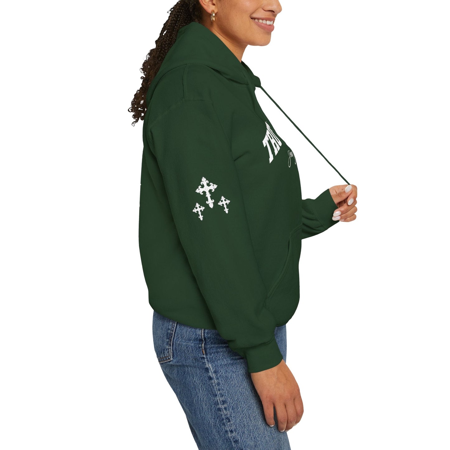 TRUST CHRIST Unisex Heavy Blend Hoodie - Faith, Can Apparel