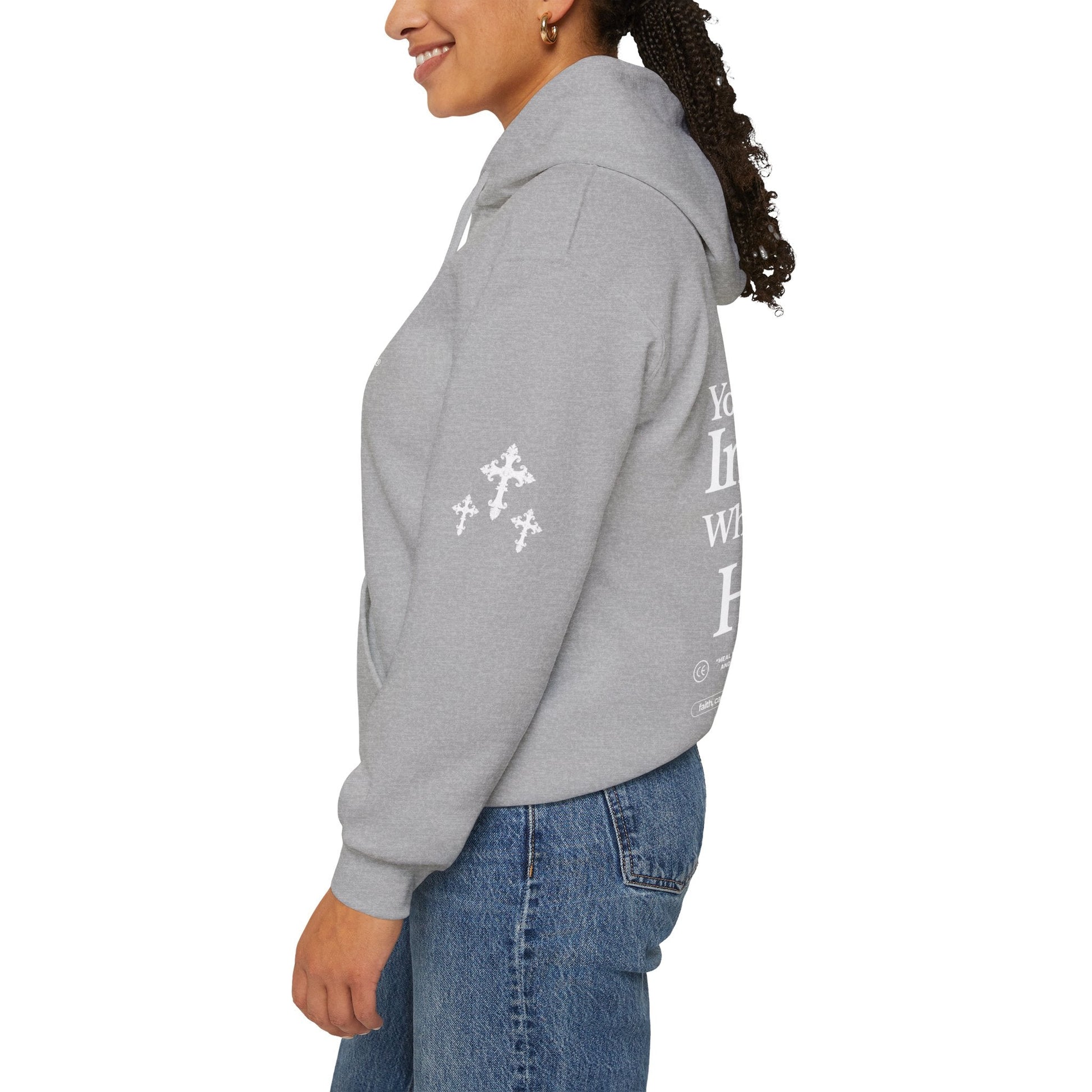 TRUST CHRIST Unisex Heavy Blend Hoodie - Faith, Can Apparel