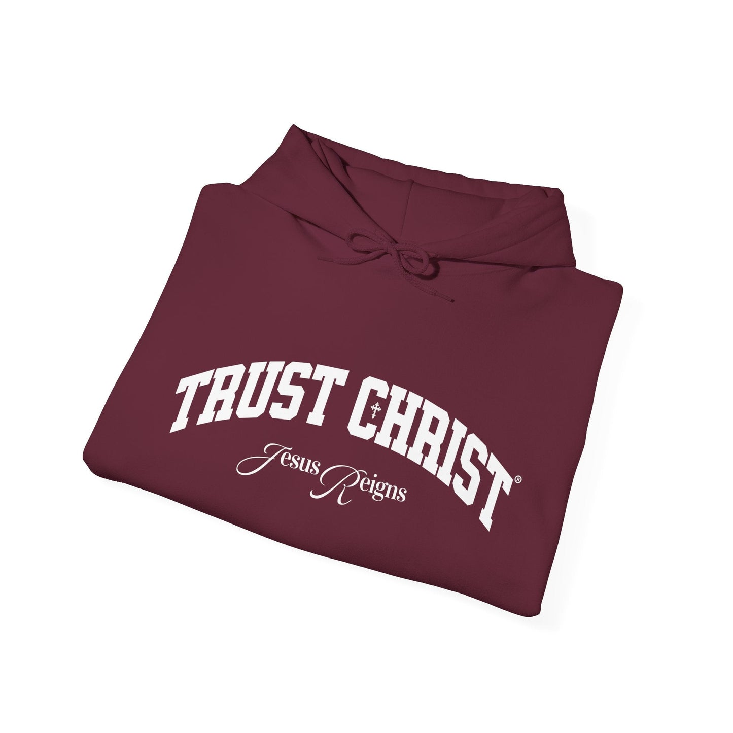 TRUST CHRIST Unisex Heavy Blend Hoodie - Faith, Can Apparel