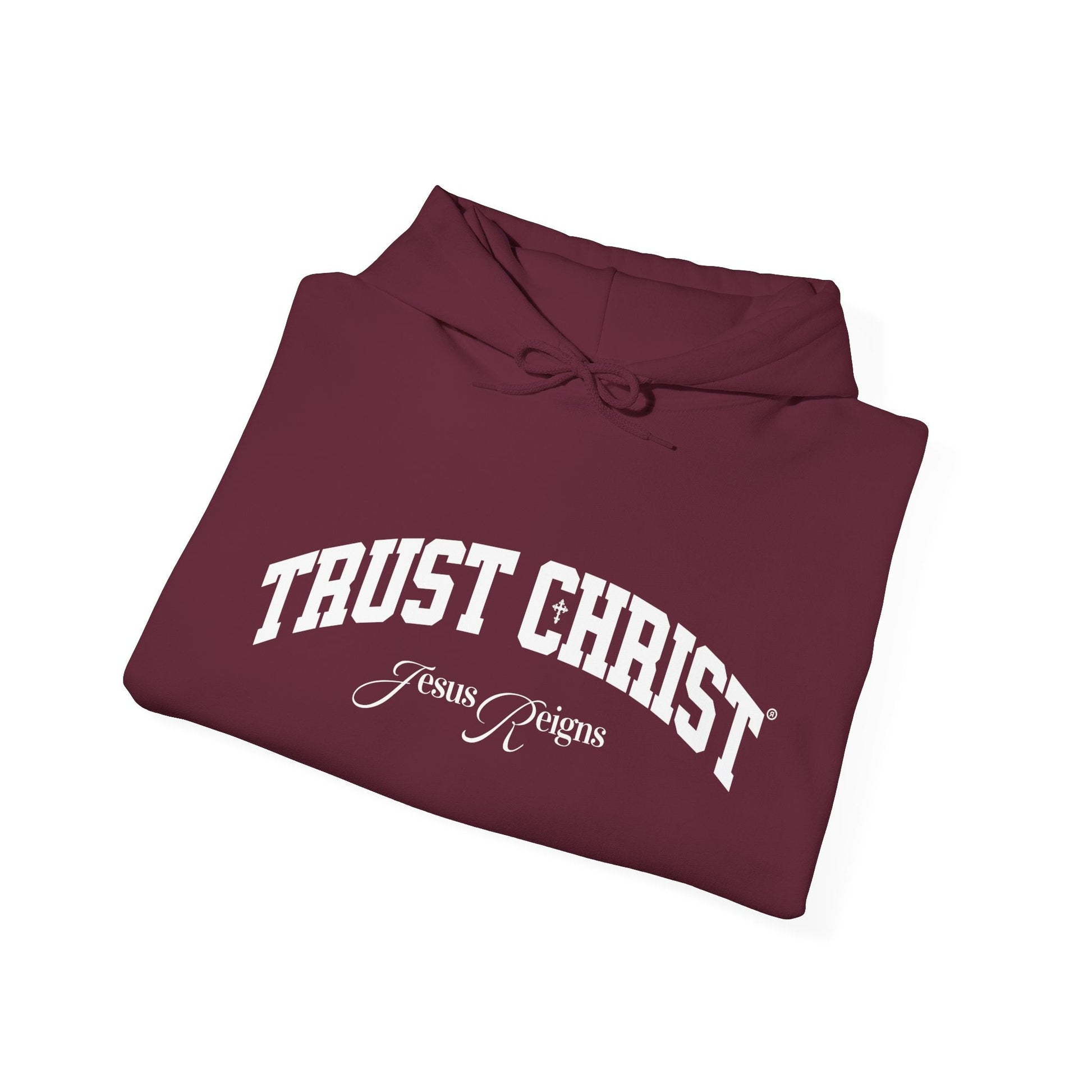 TRUST CHRIST Unisex Heavy Blend Hoodie - Faith, Can Apparel